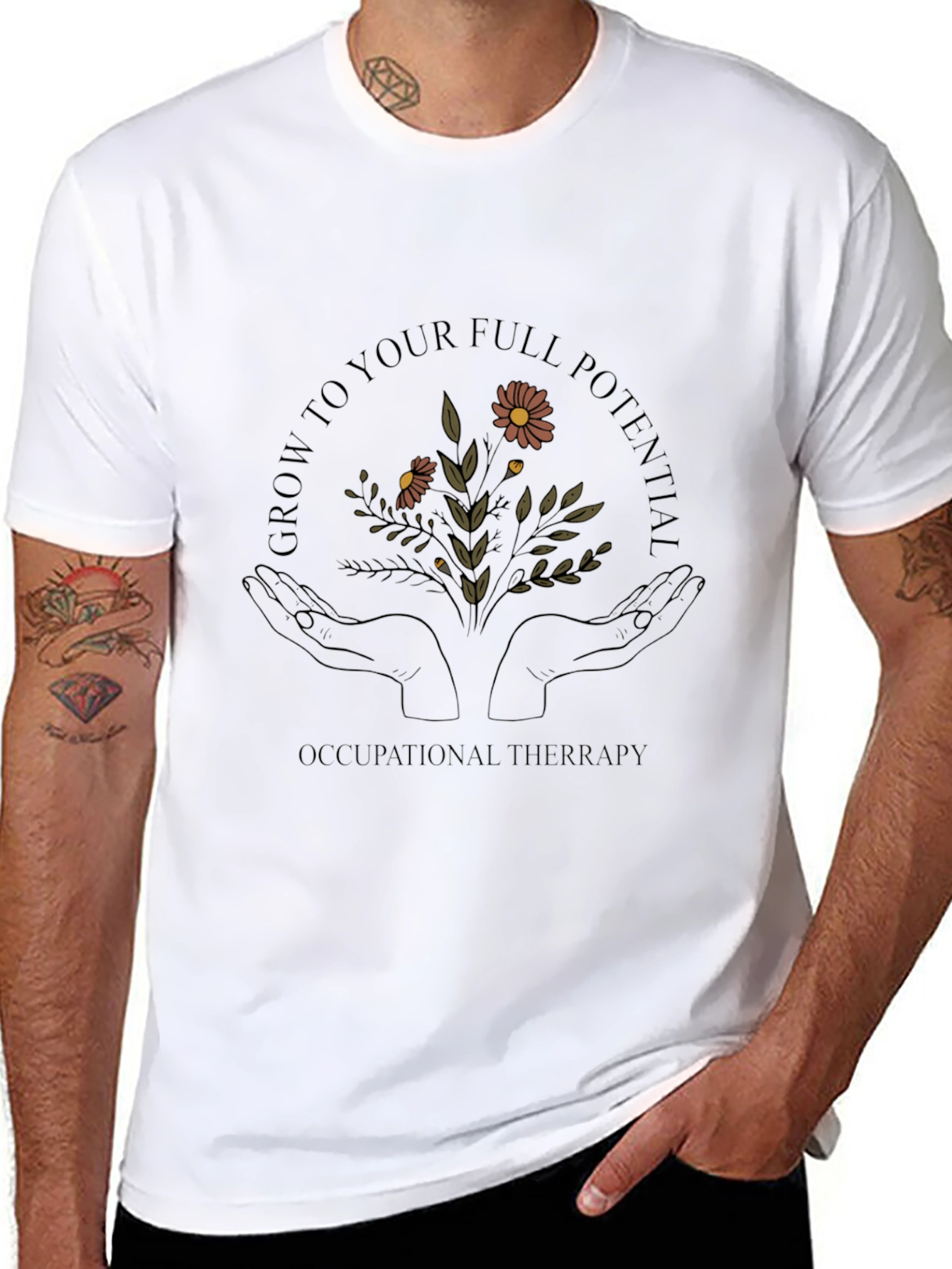 Occupational Therapy Grow to Full Potential T-Shirt
