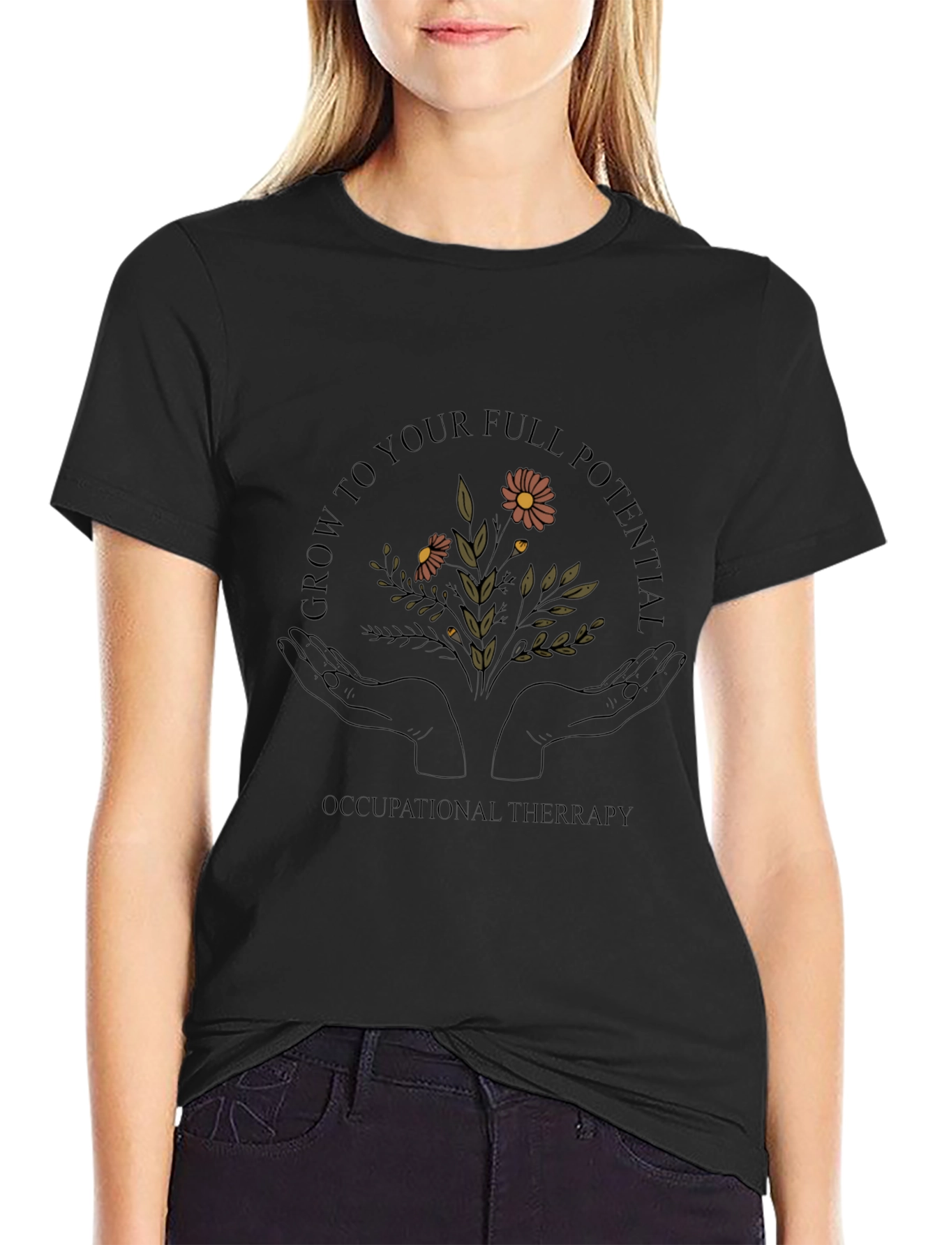 Occupational Therapy Grow to Full Potential T-Shirt