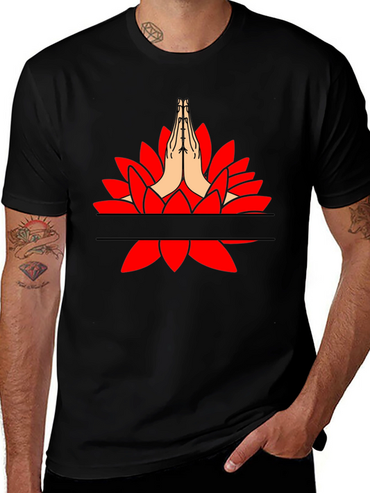 Namaste Lotus Graphic Tee