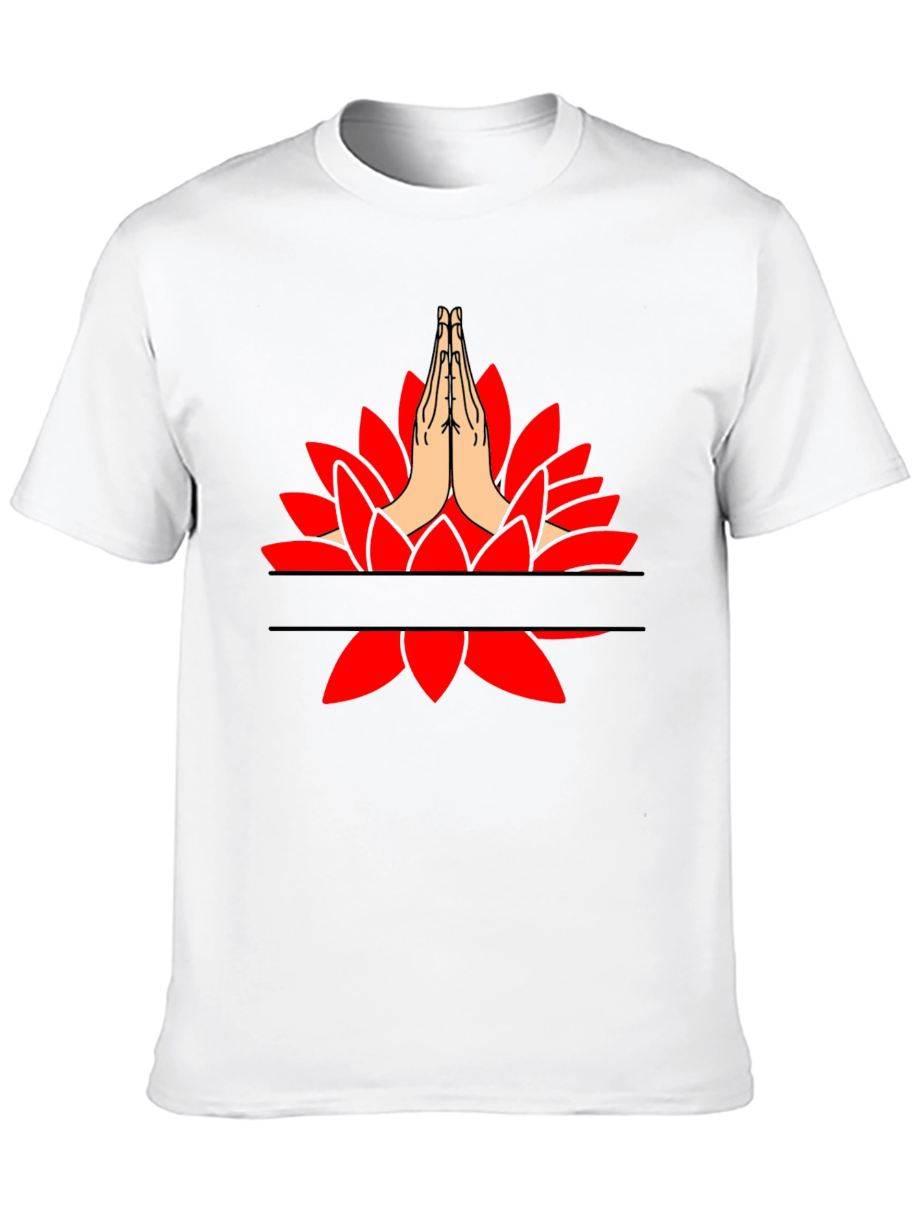 Namaste Lotus Graphic Tee