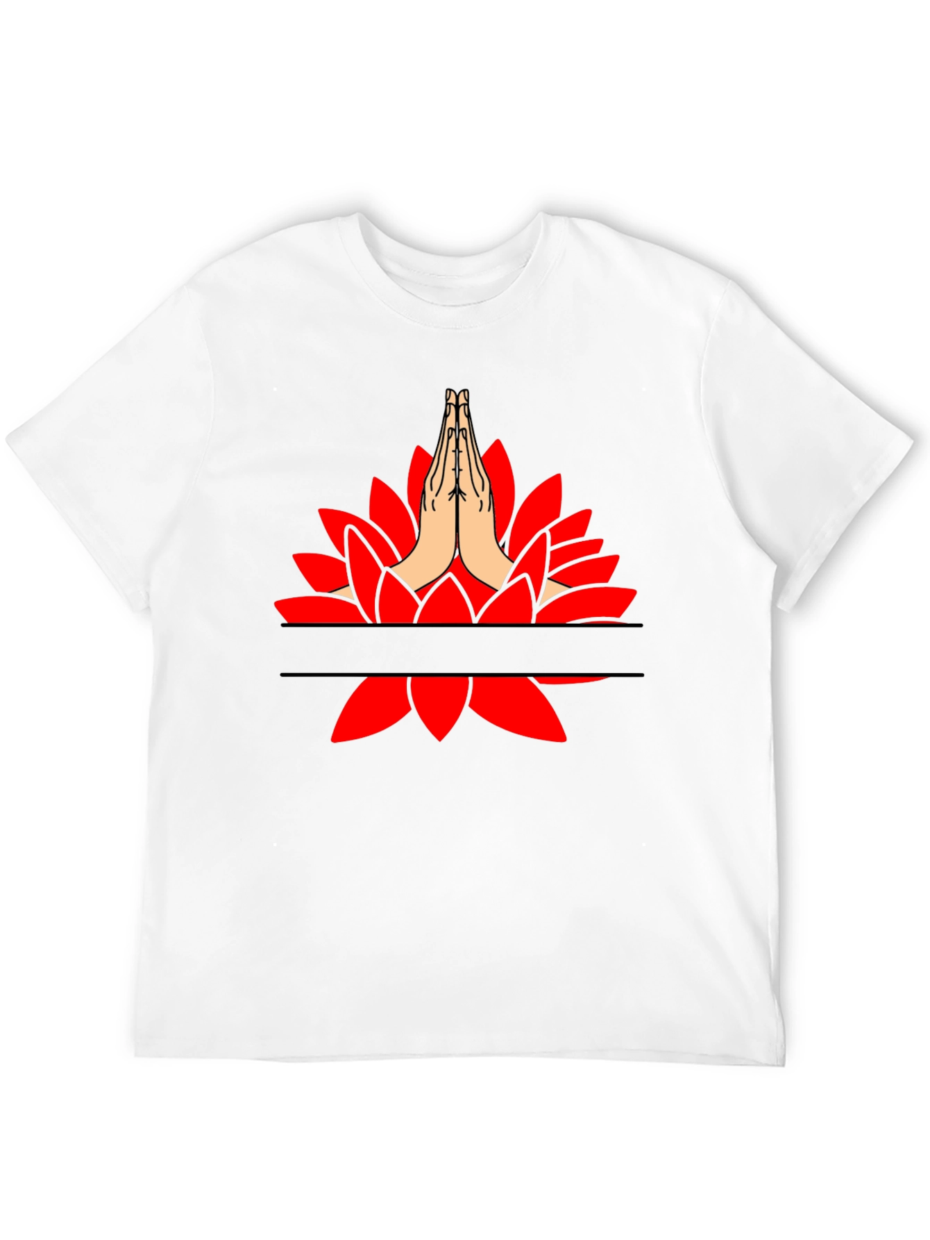 Namaste Lotus Graphic Tee