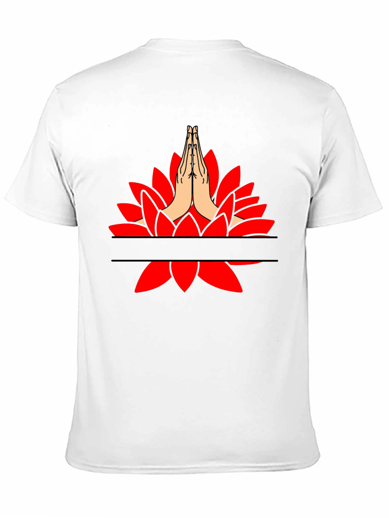 Namaste Lotus Graphic Tee