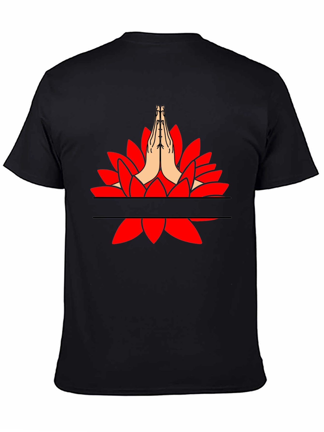 Namaste Lotus Graphic Tee
