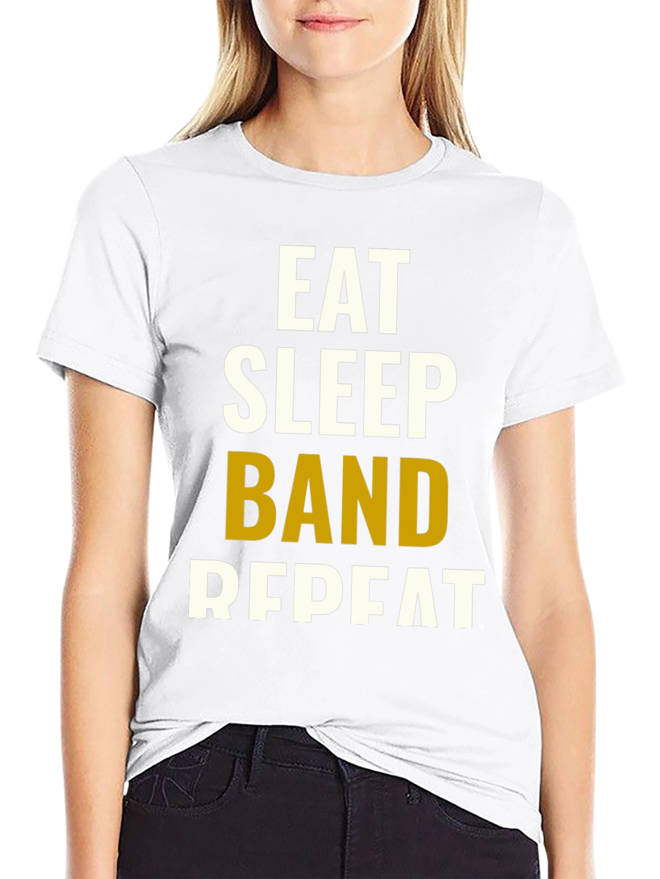 Eat Sleep Band Repeat T-Shirt - Musicians Tee