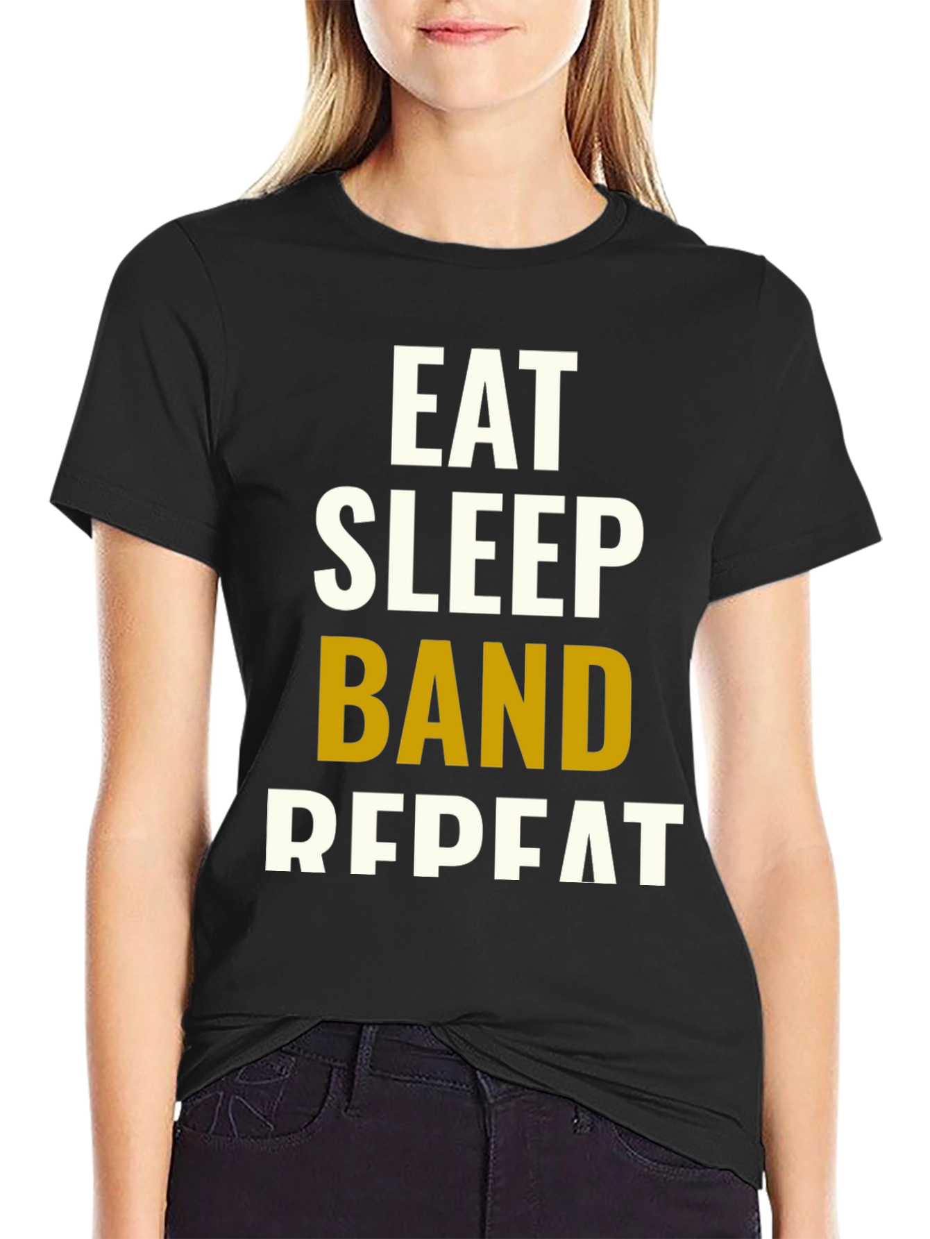 Eat Sleep Band Repeat T-Shirt - Musicians Tee