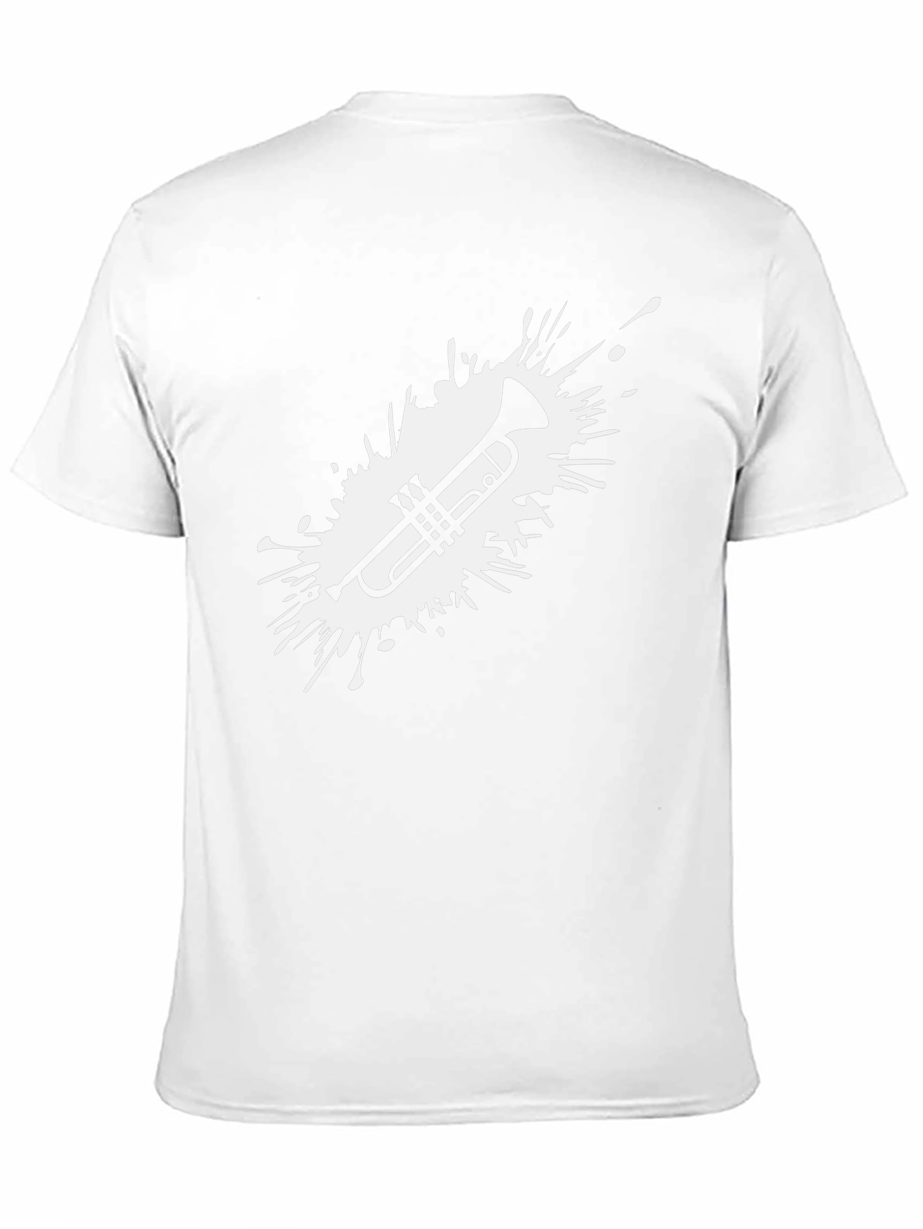 Trumpet Splash Black T-Shirt