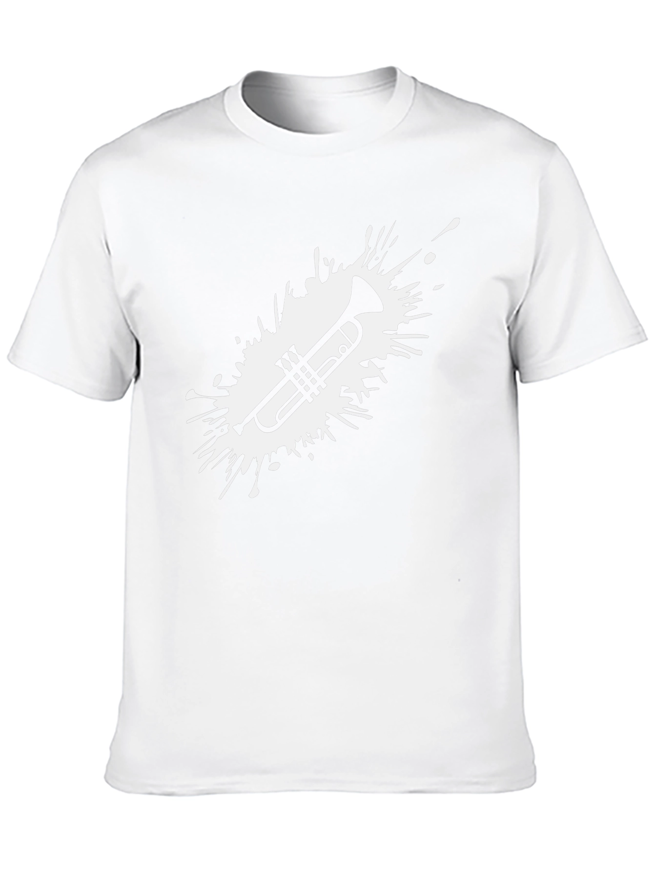 Trumpet Splash Black T-Shirt
