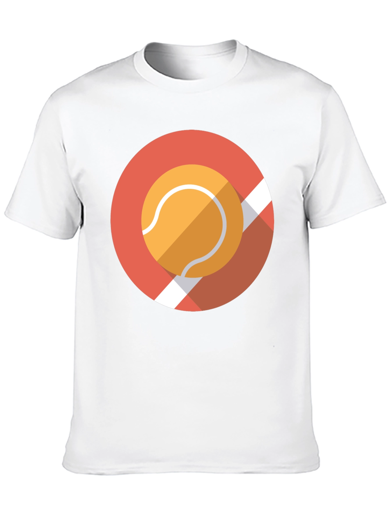 Tennis Ban Graphic Tee - Cool Casual Black T-Shirt
