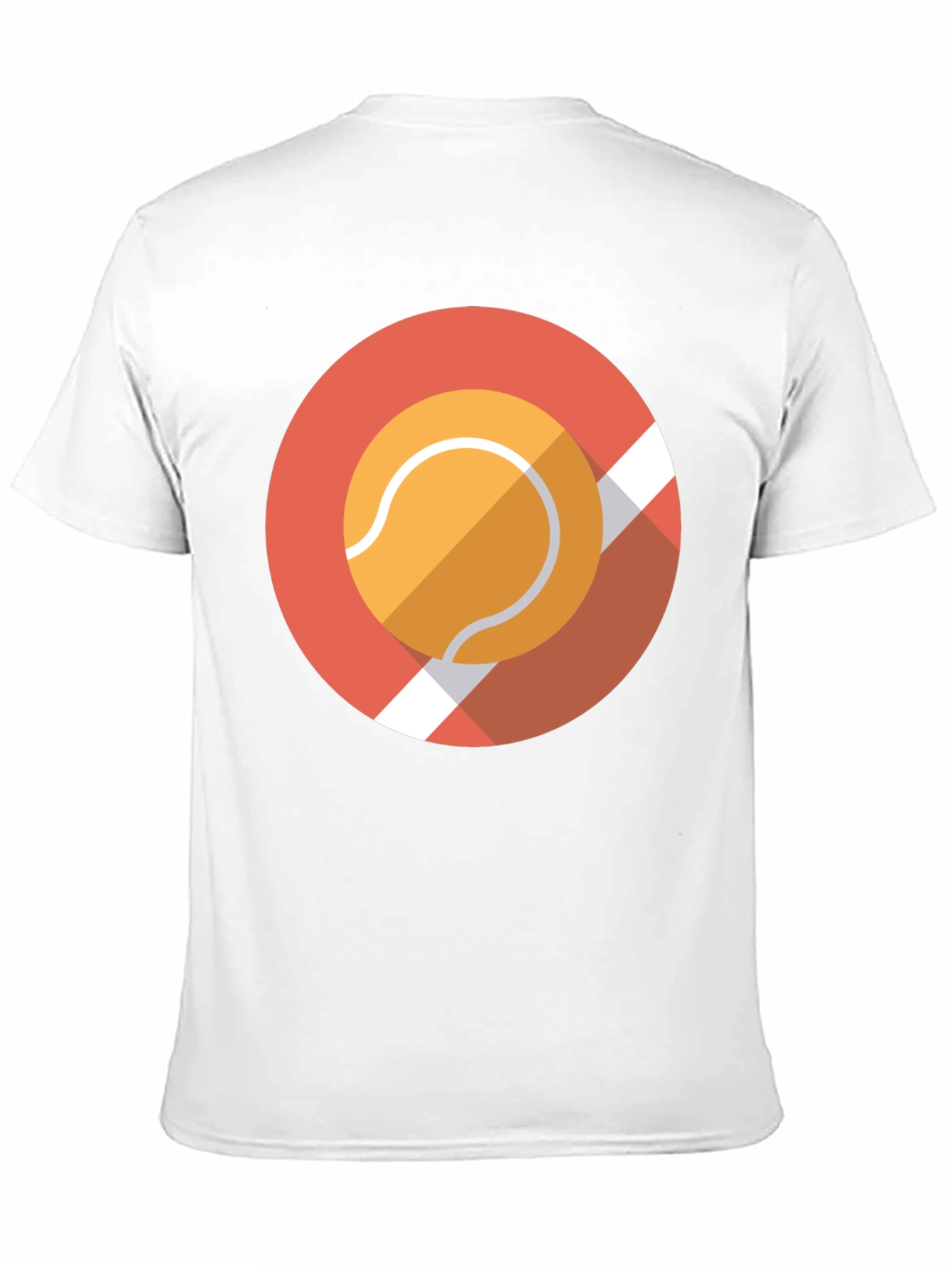 Tennis Ban Graphic Tee - Cool Casual Black T-Shirt