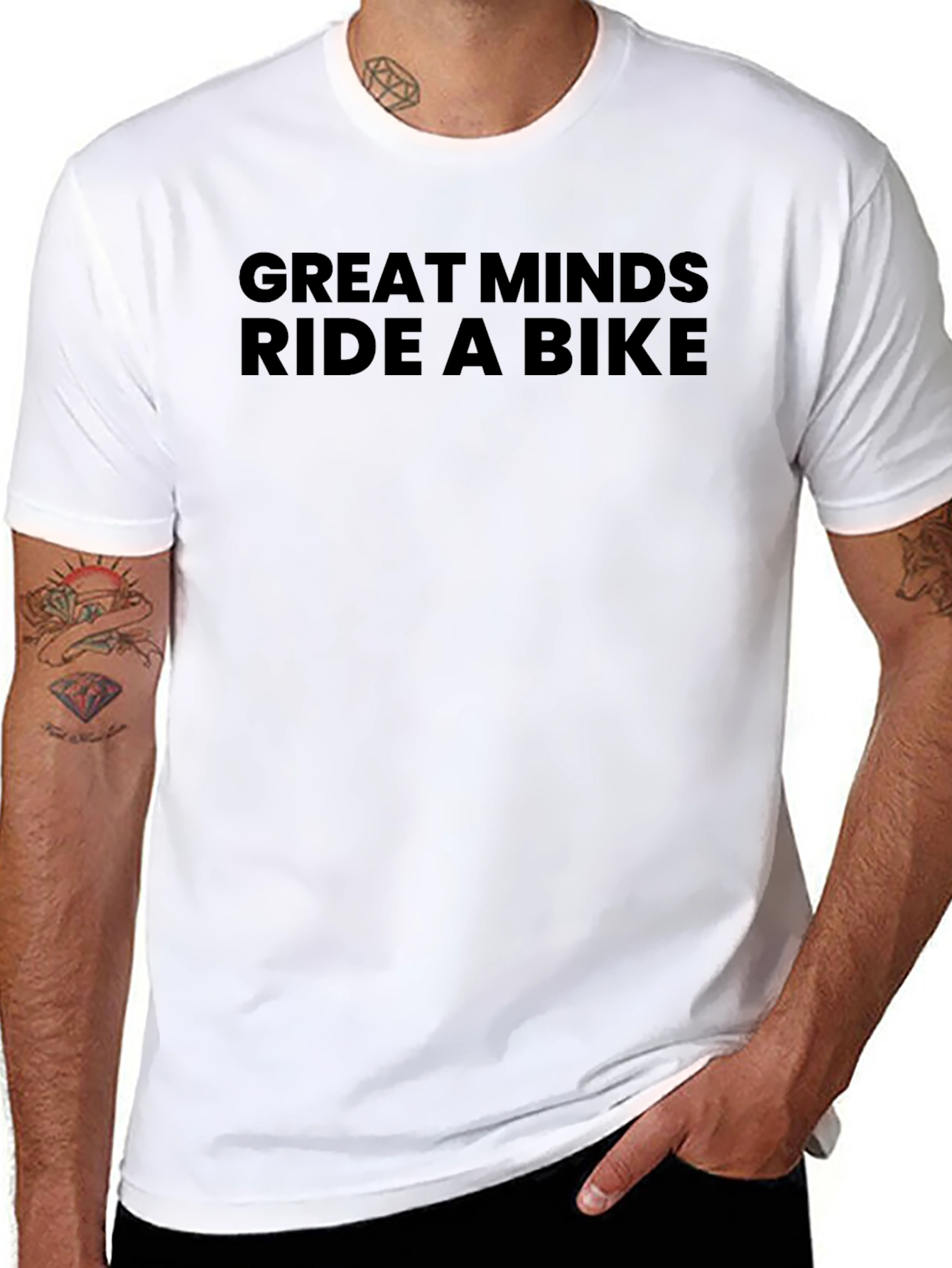 Great Minds Ride a Bike T-Shirt