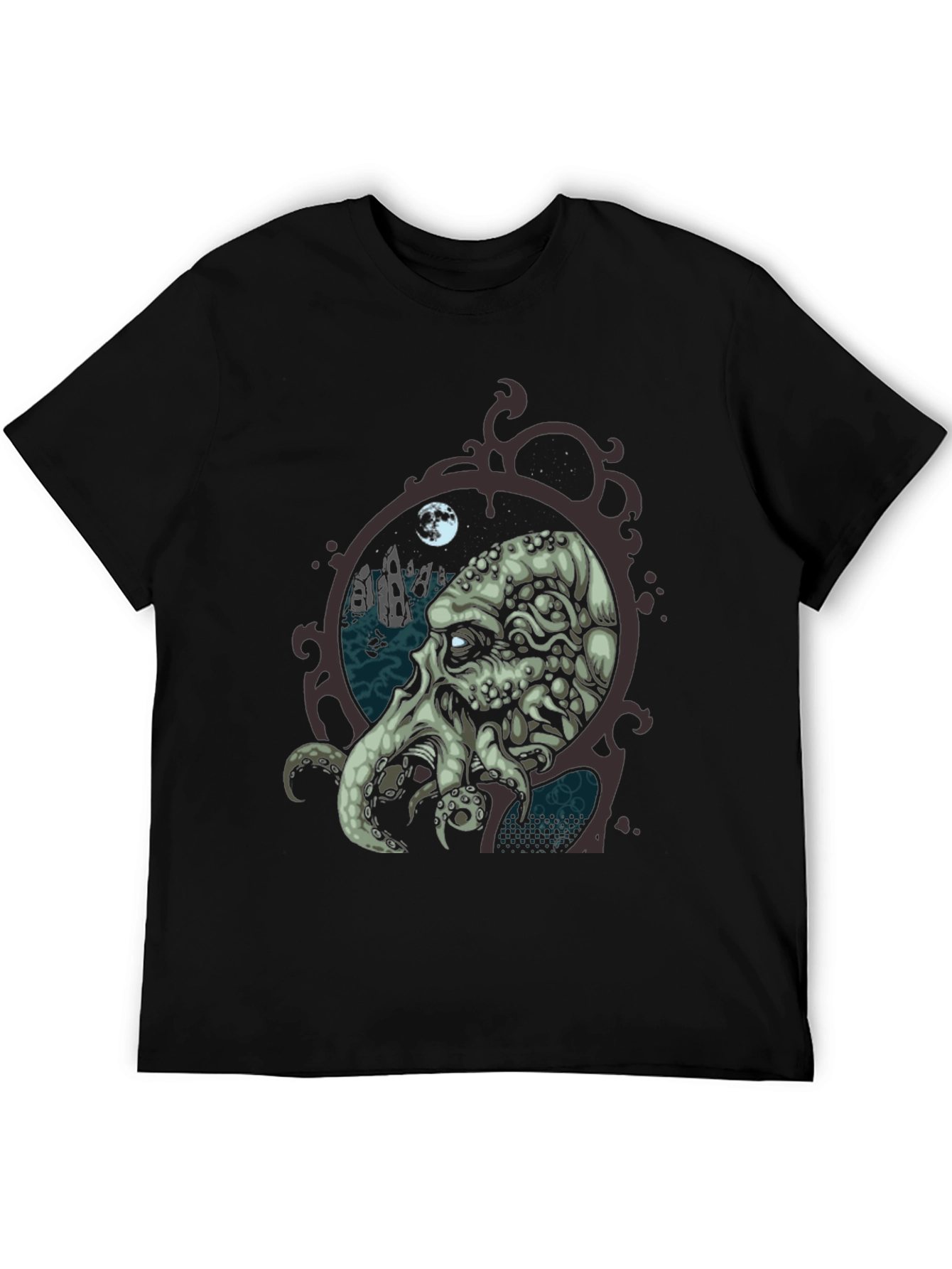 Cthulhu T-Shirt - Black Graphic Tee