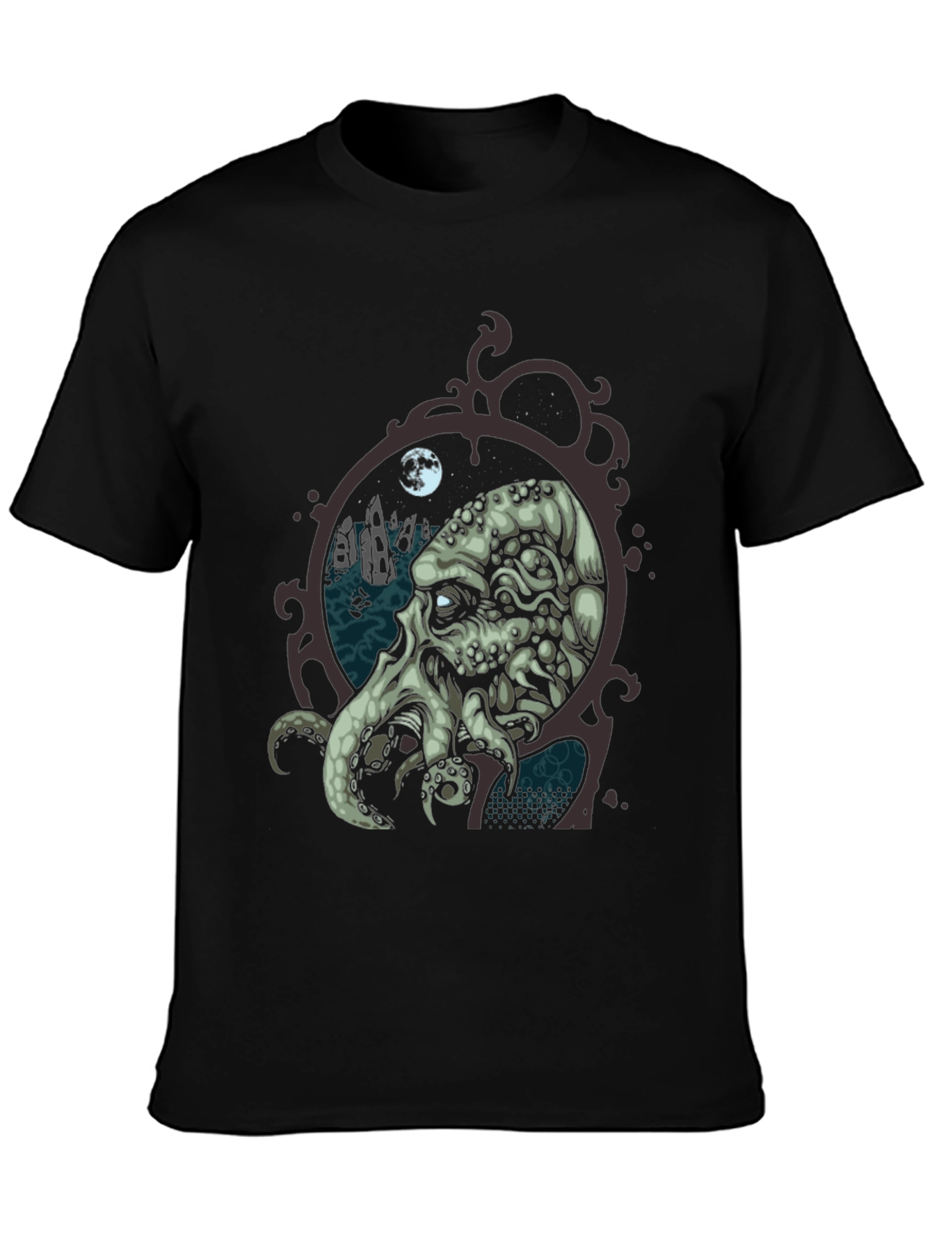 Cthulhu T-Shirt - Black Graphic Tee