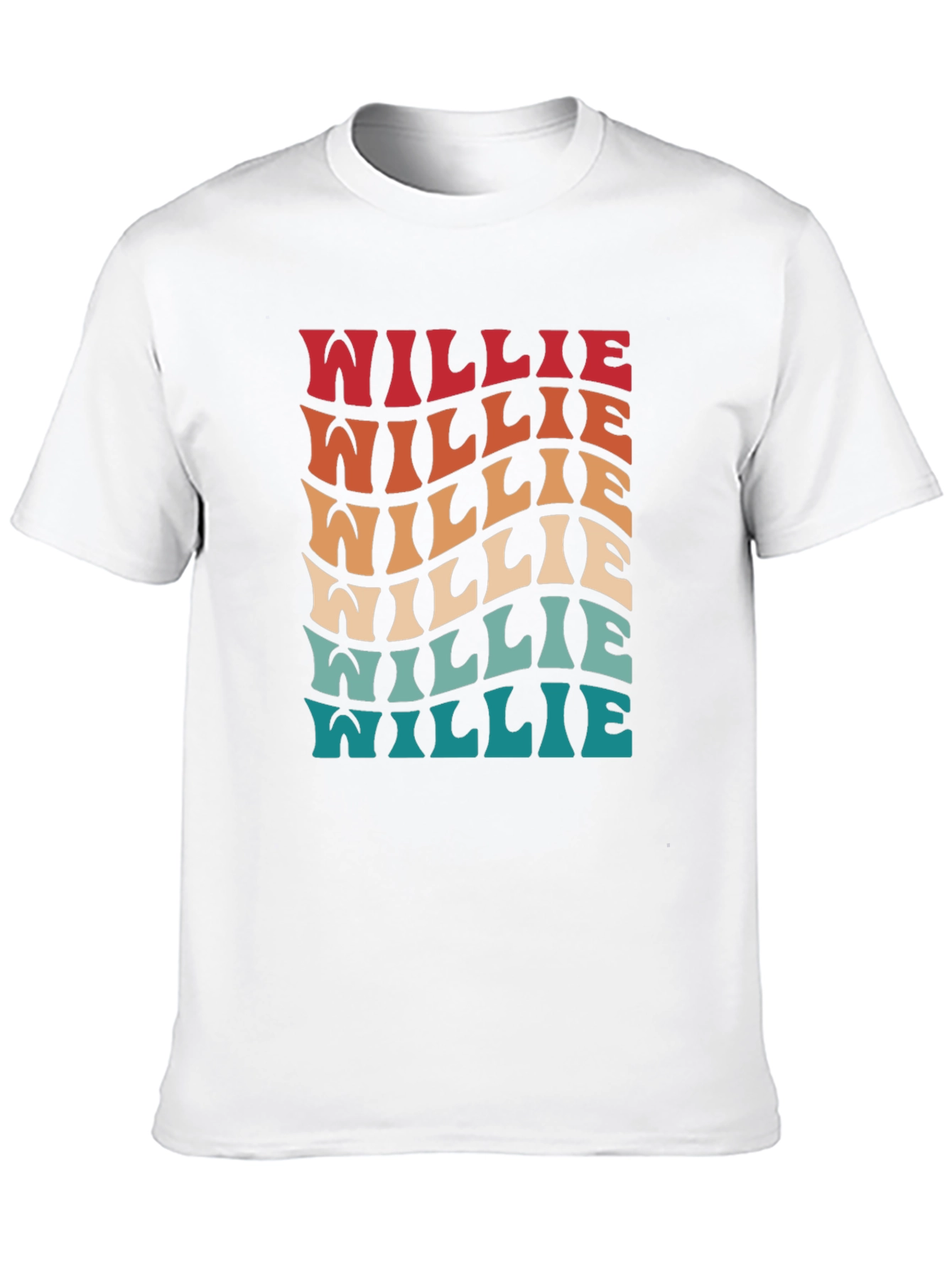 Retro Willie T-Shirt - Groovy Style
