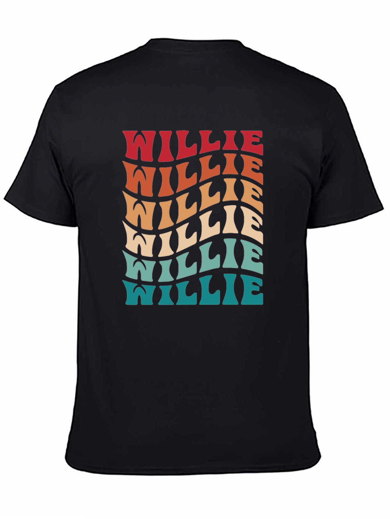 Retro Willie T-Shirt - Groovy Style