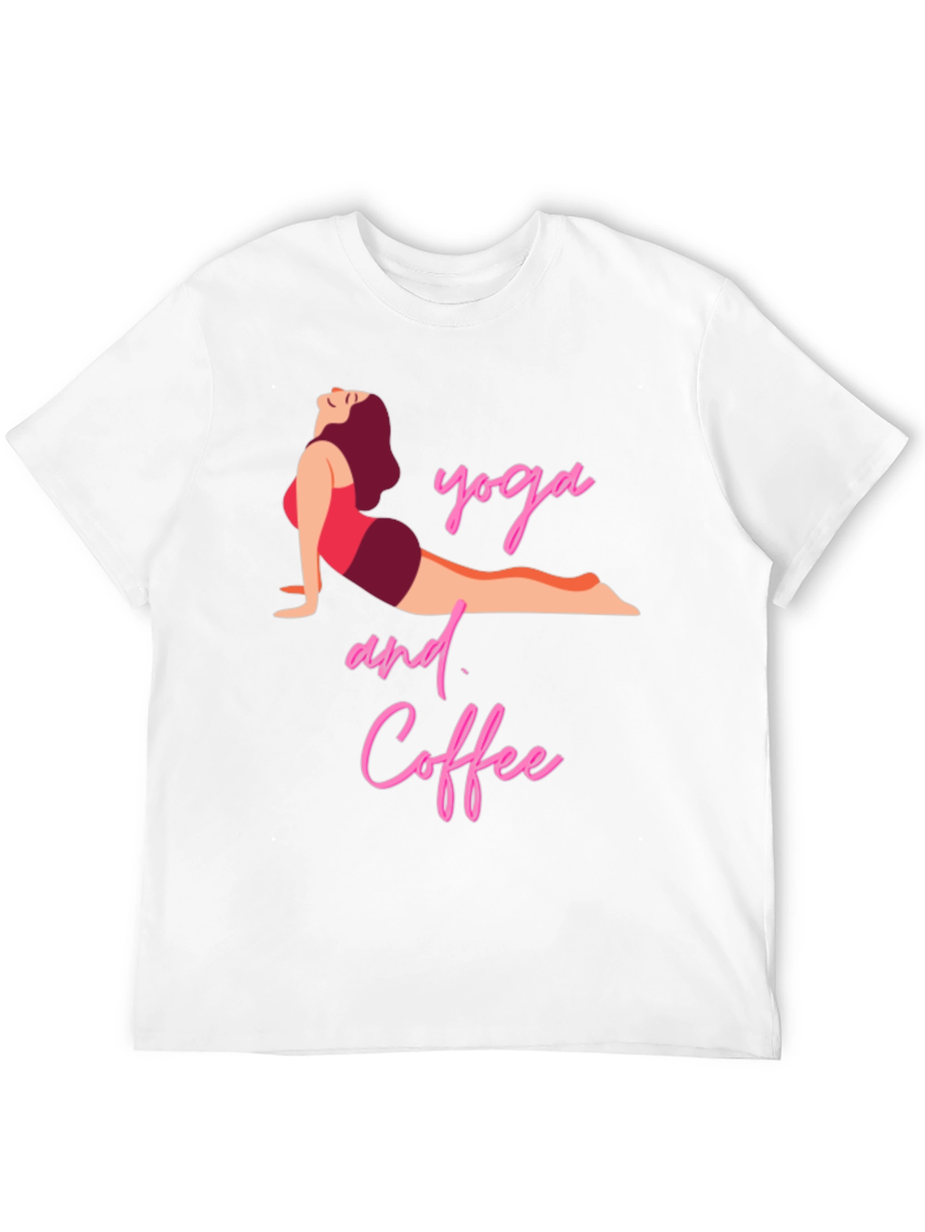 Yoga and Coffee T-Shirt - Black