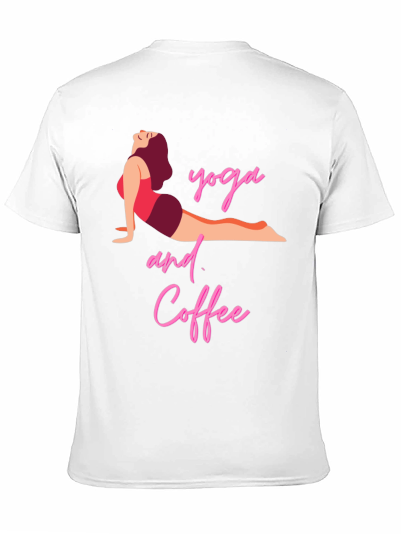 Yoga and Coffee T-Shirt - Black