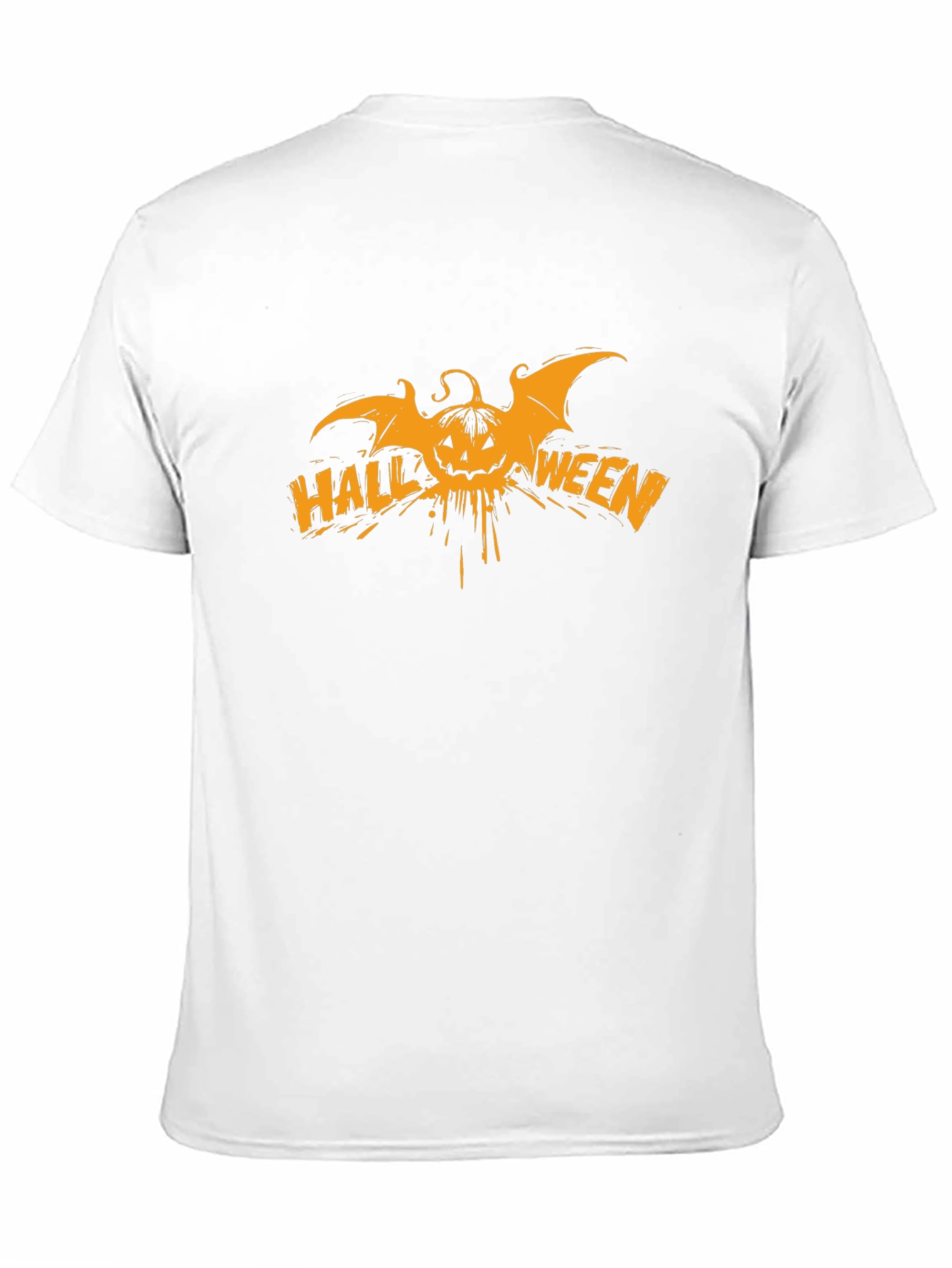 Halloween Bat Pumpkin T-Shirt - Spooky Season