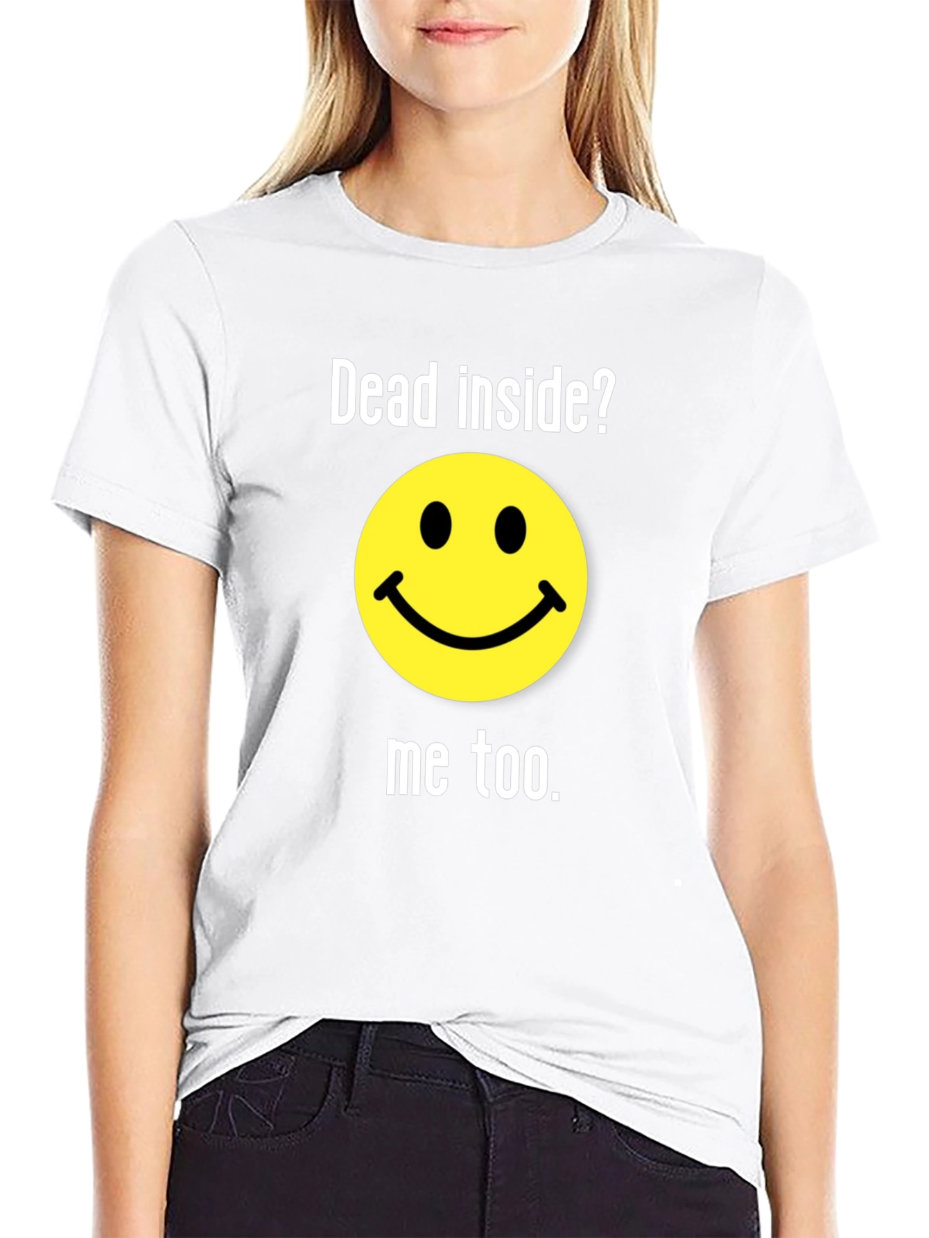 Dead Inside? Funny Graphic T-Shirt