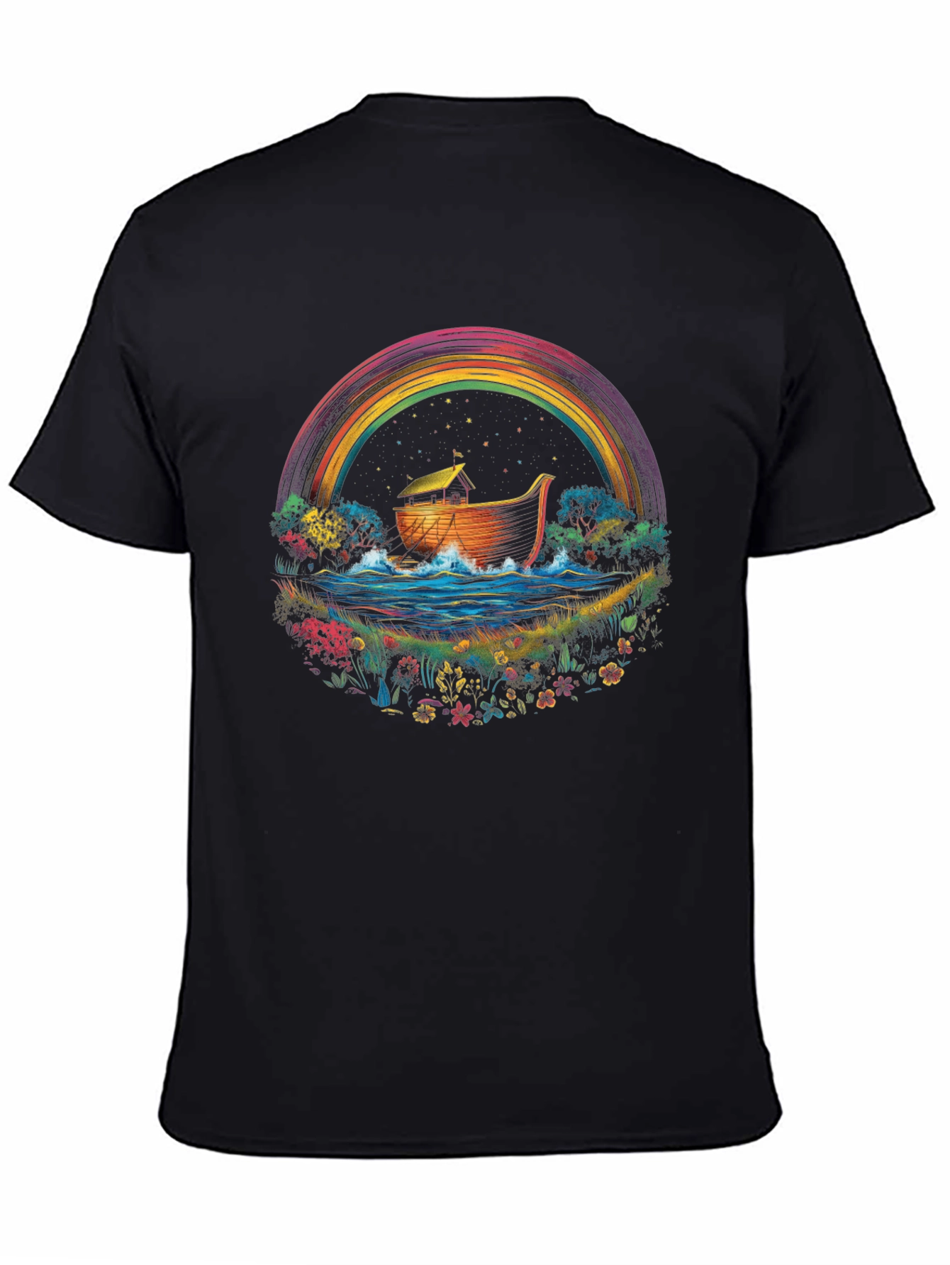 Noahs Ark Rainbow T-Shirt