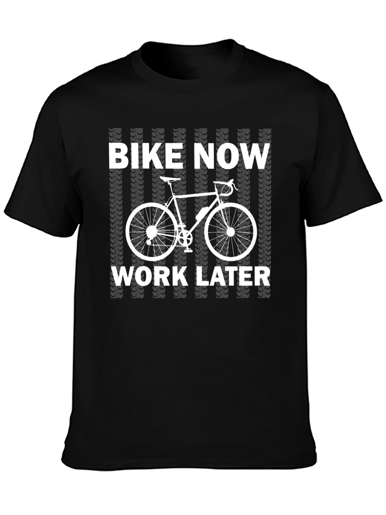 Bike Now Work Later T-Shirt