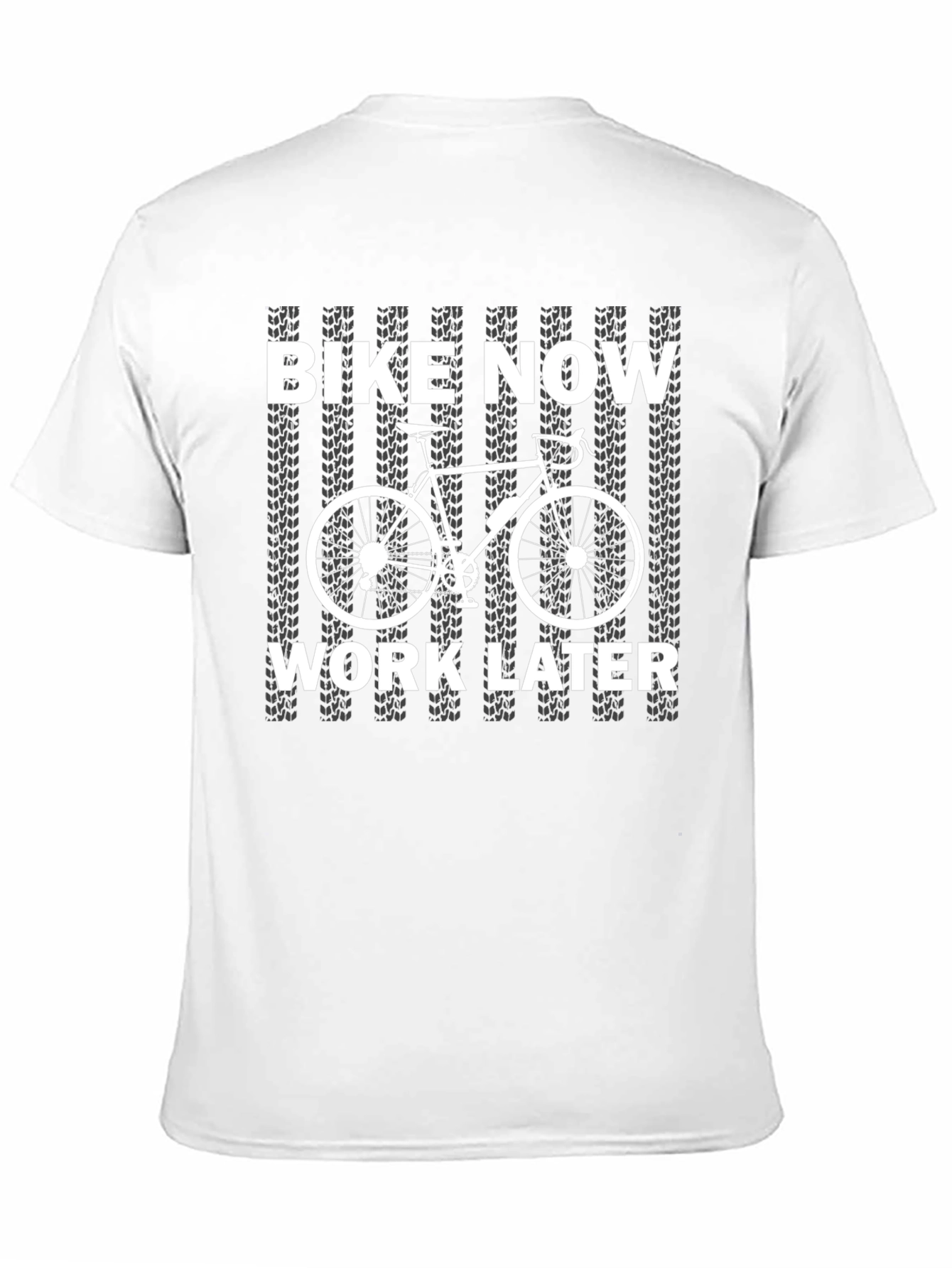 Bike Now Work Later T-Shirt