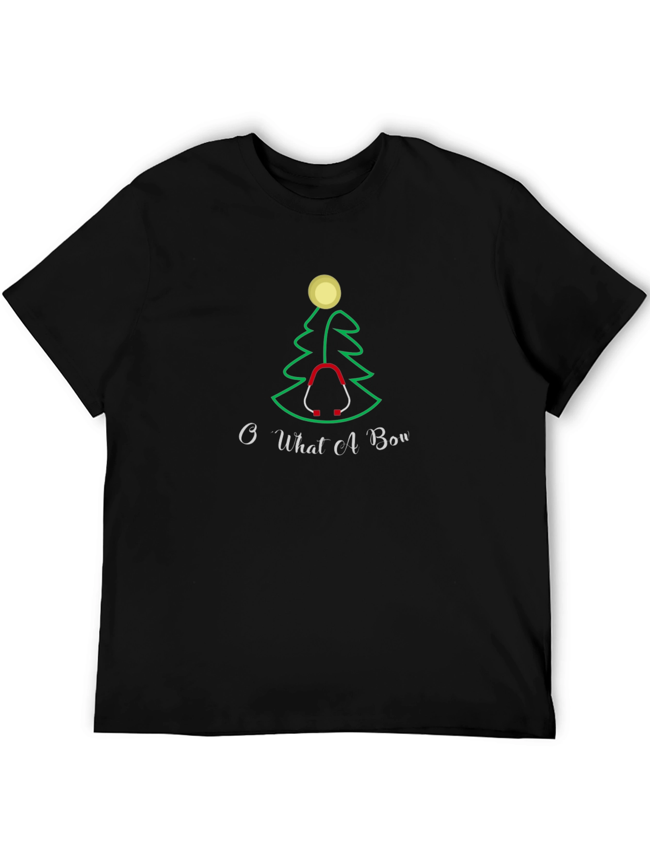 Christmas Tree Stethoscope T-Shirt