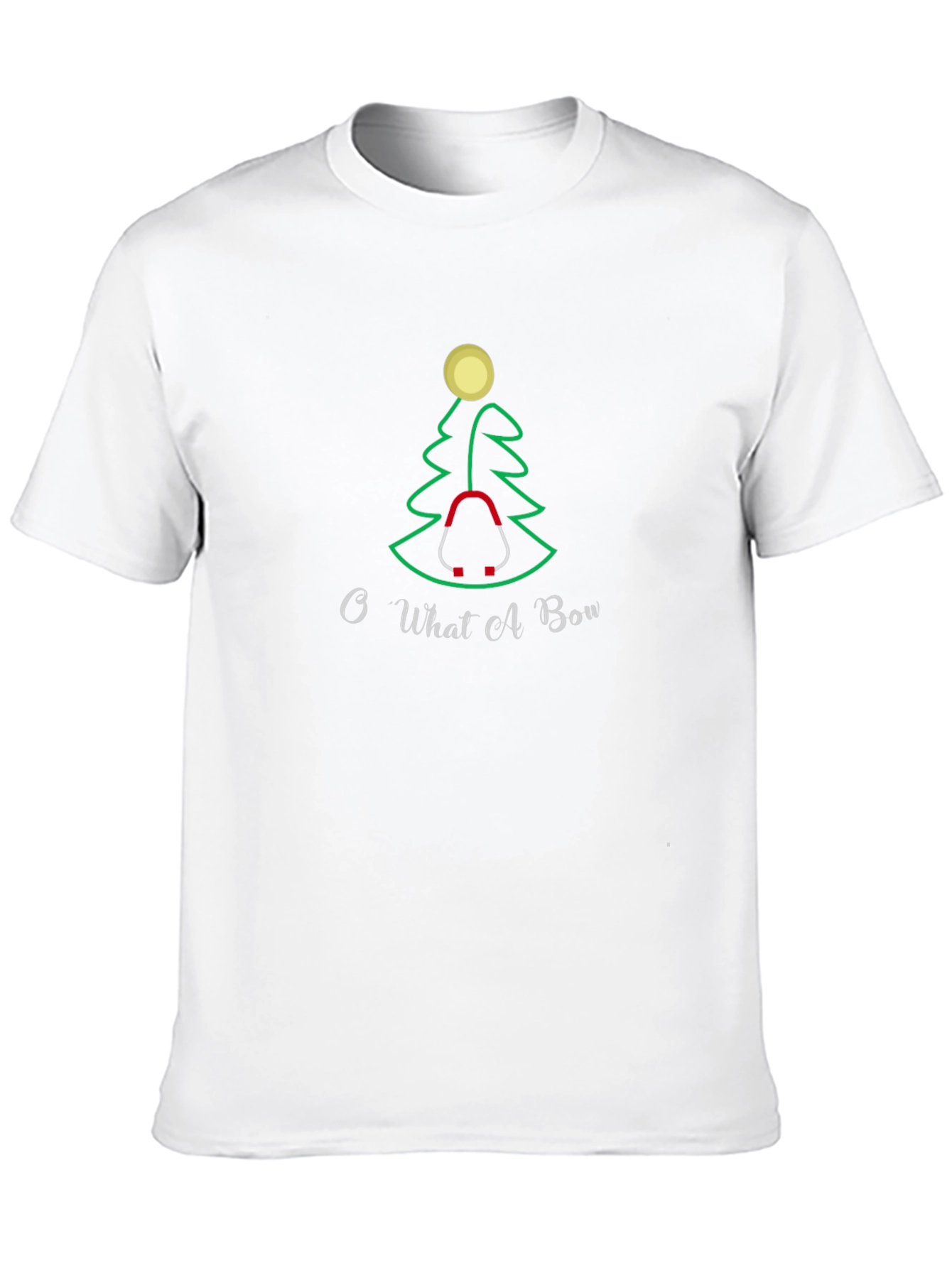Christmas Tree Stethoscope T-Shirt