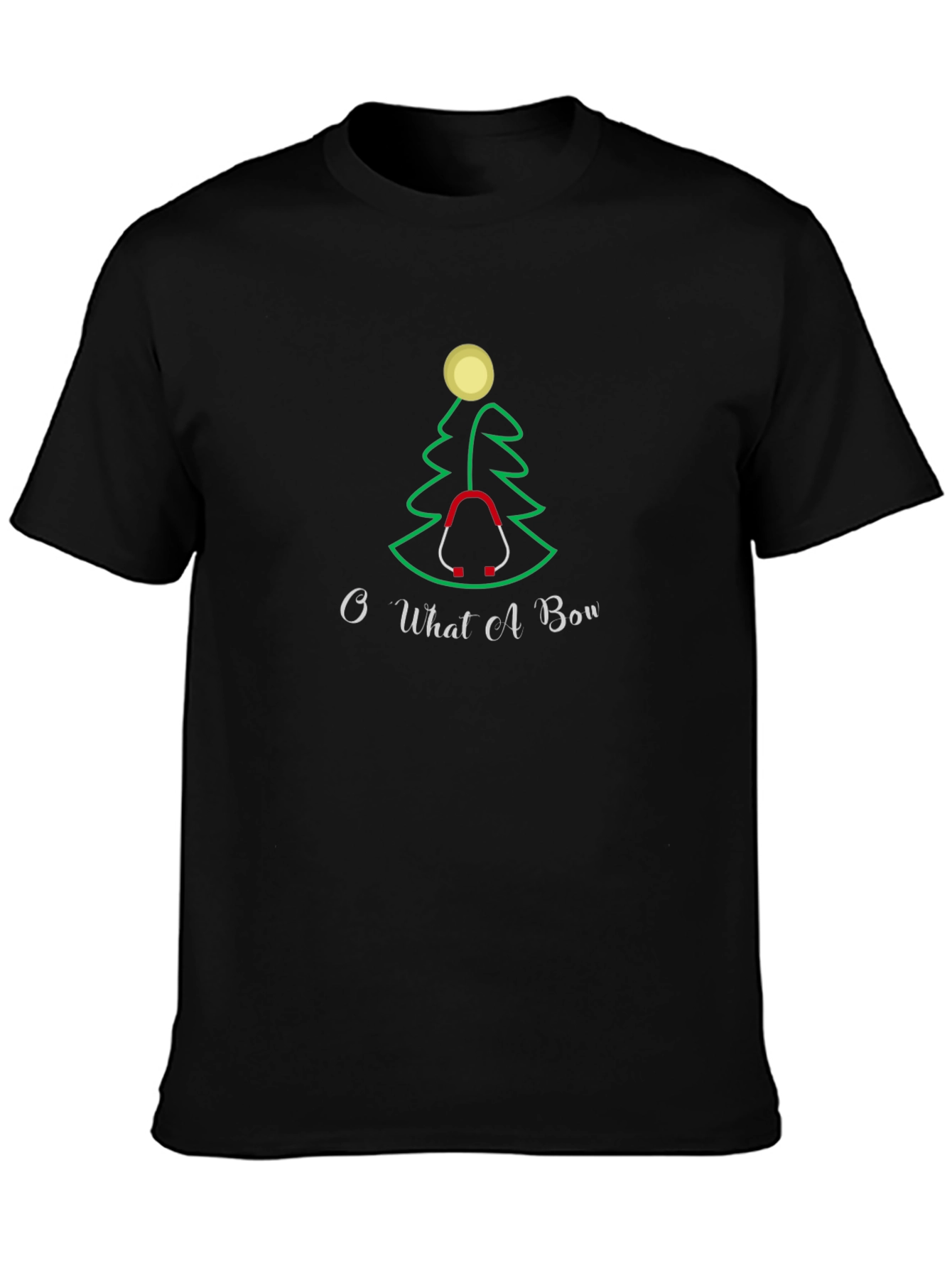 Christmas Tree Stethoscope T-Shirt