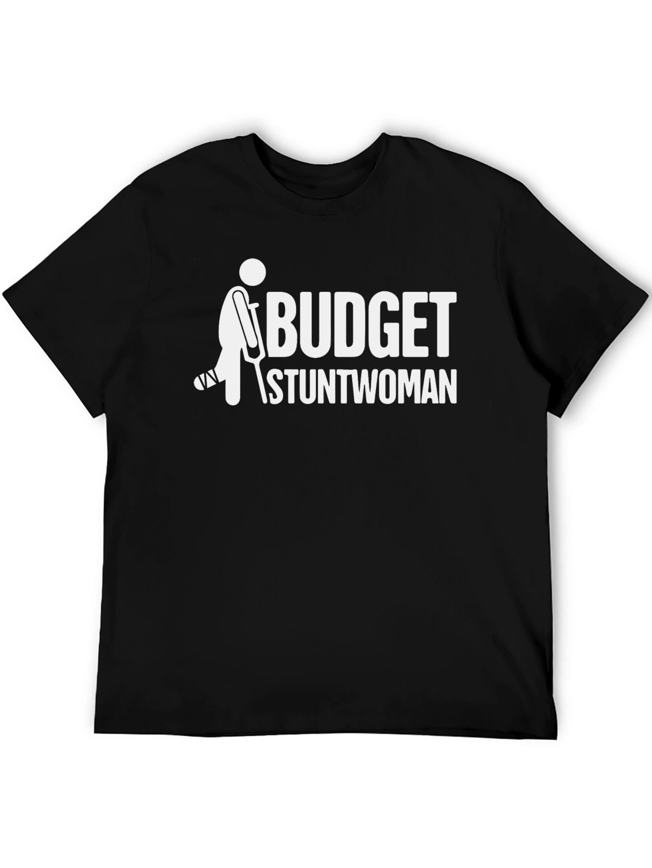 Budget Stuntwoman Graphic T-Shirt