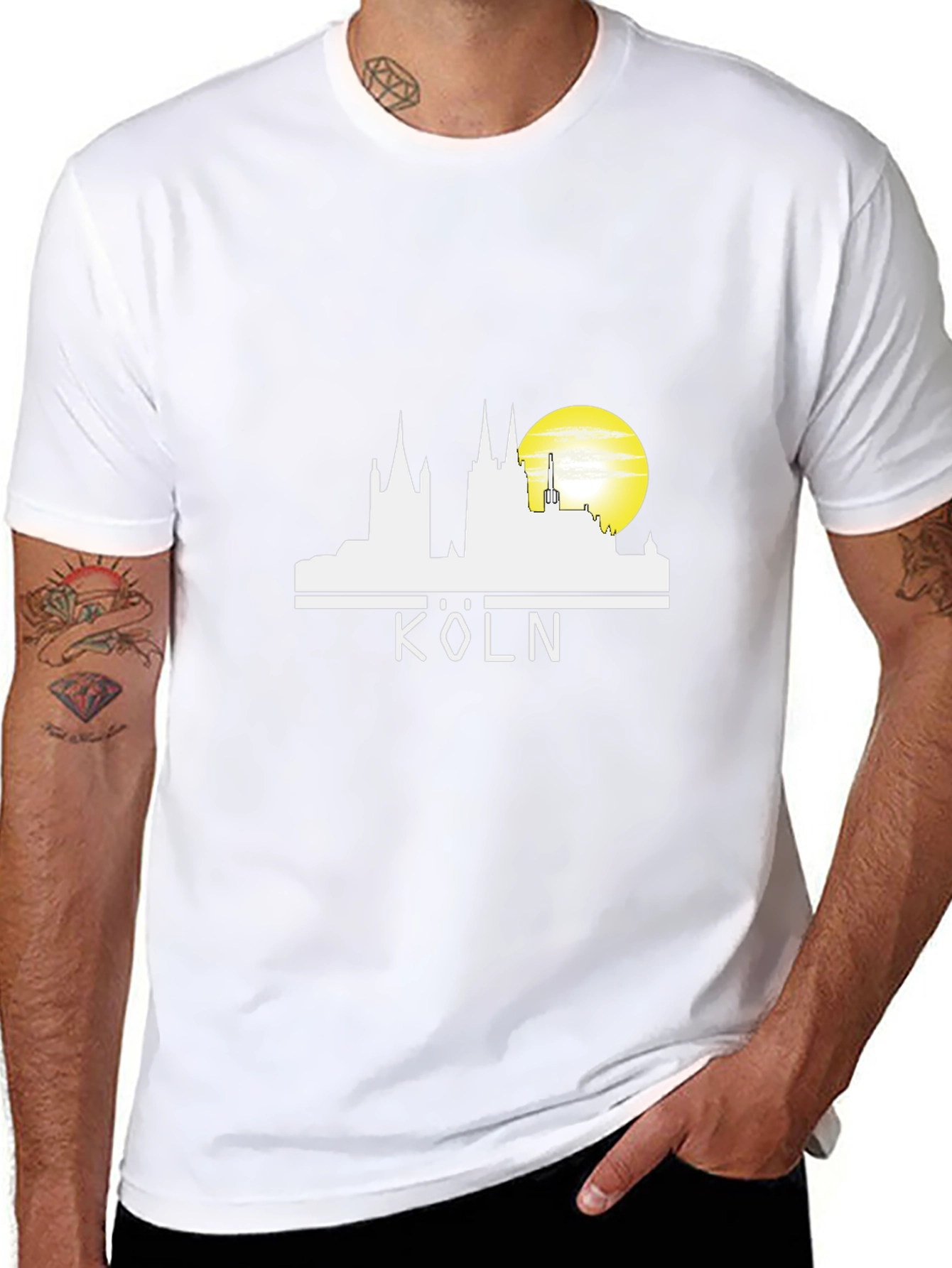 Cologne Skyline T-Shirt - Germany Souvenir