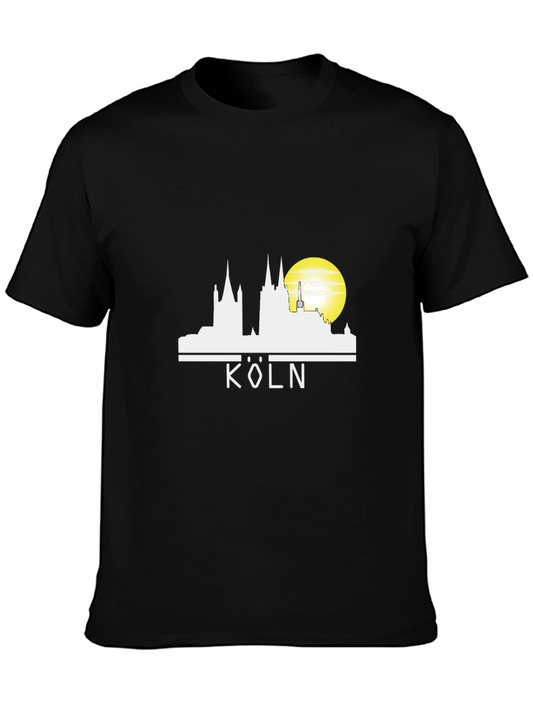 Cologne Skyline T-Shirt - Germany Souvenir