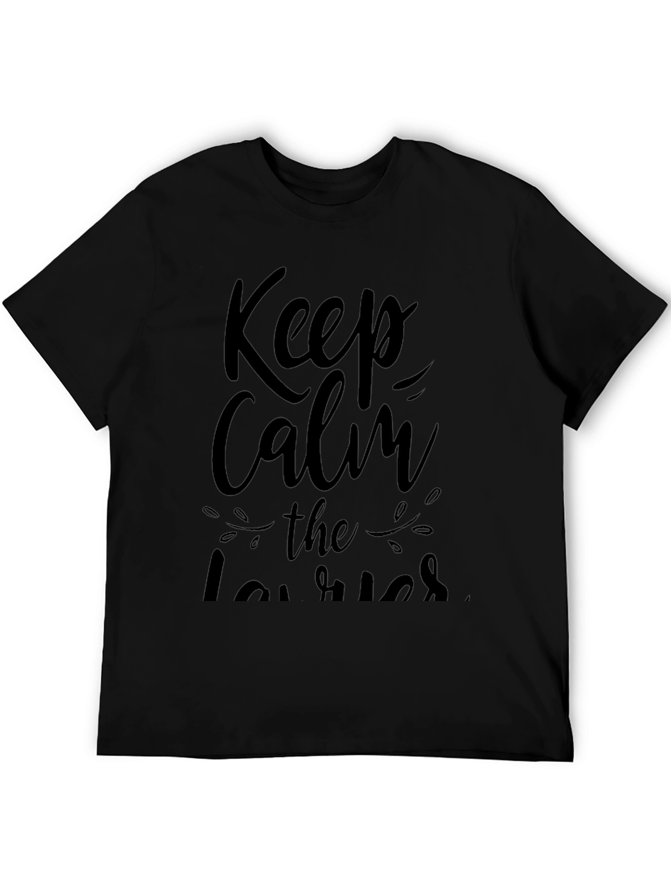Keep Calm the Nurses T-Shirt Black
