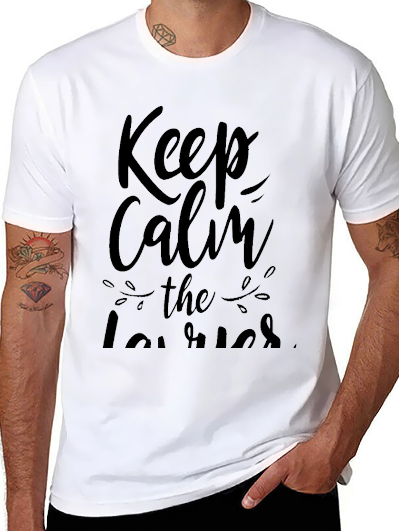 Keep Calm the Nurses T-Shirt Black