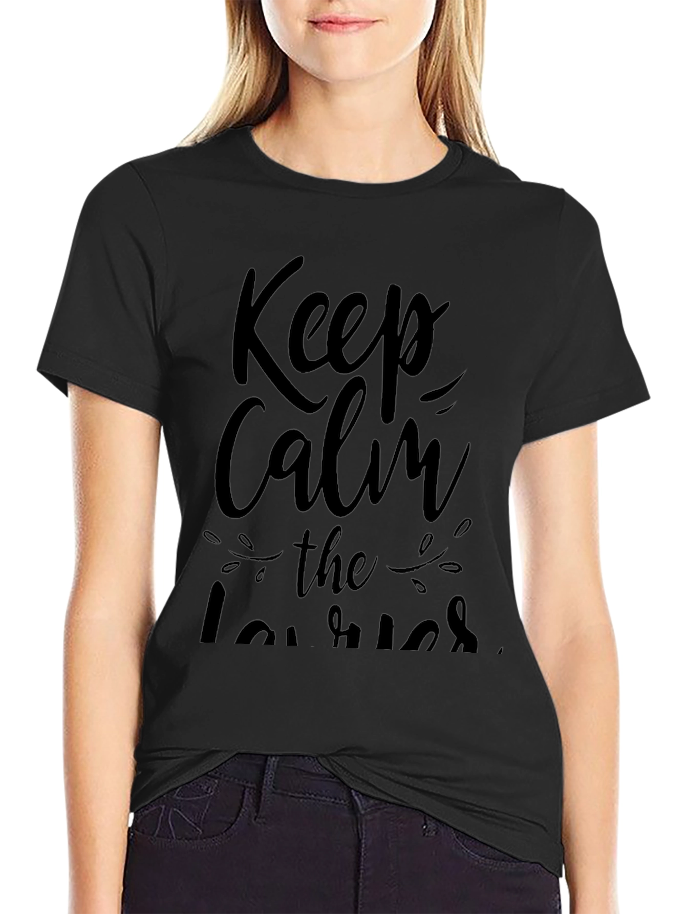 Keep Calm the Nurses T-Shirt Black