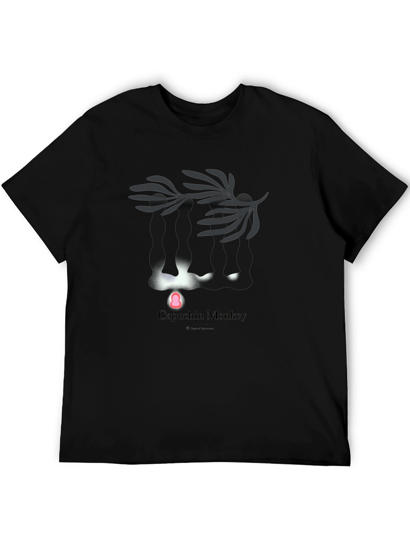 Capuchin Monkey Graphic Tee - Soft Cotton Blend