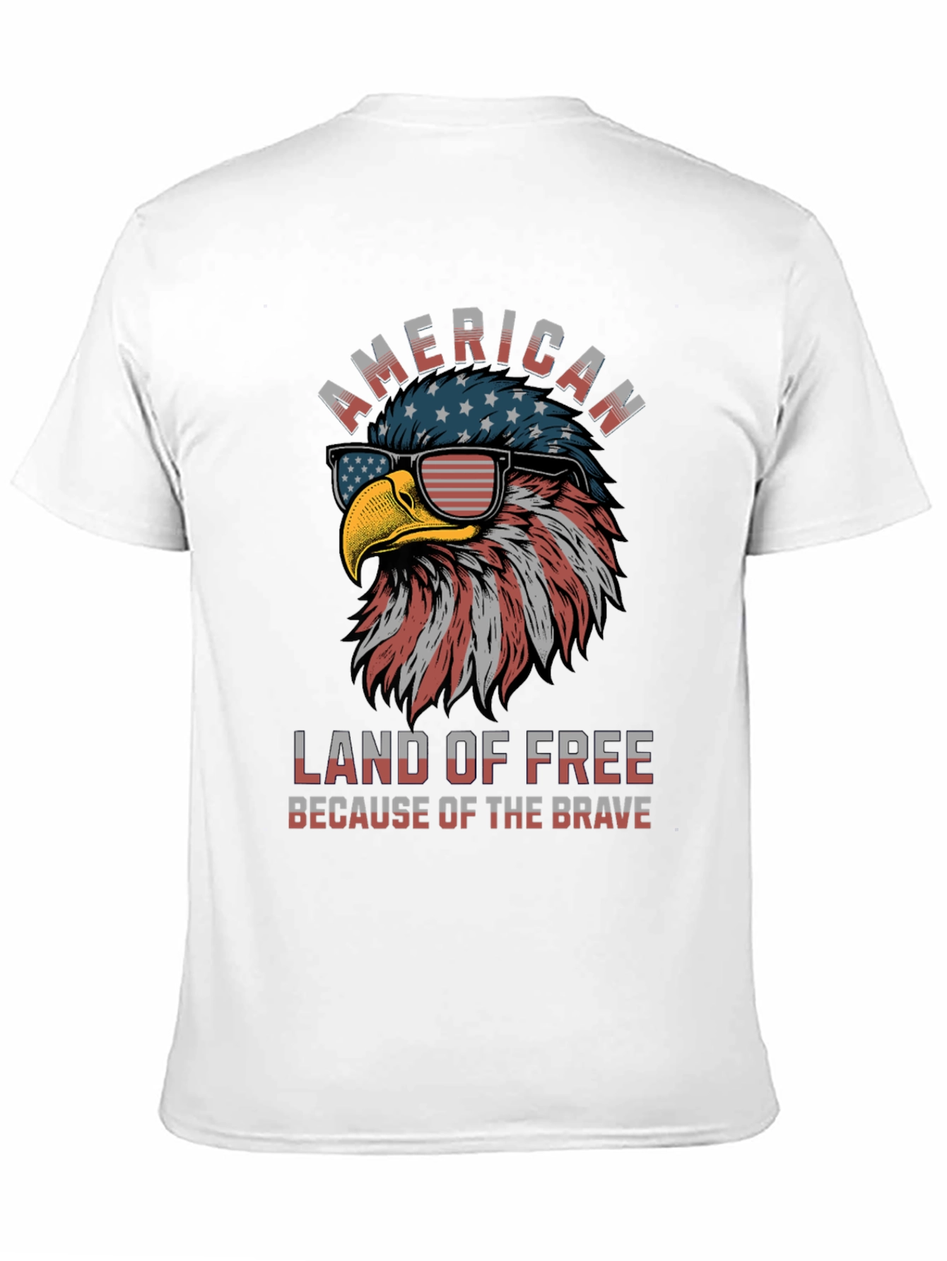 American Eagle Graphic T-Shirt - Land of the Free