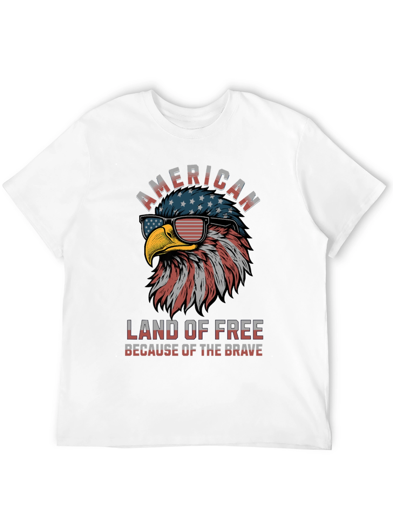 American Eagle Graphic T-Shirt - Land of the Free