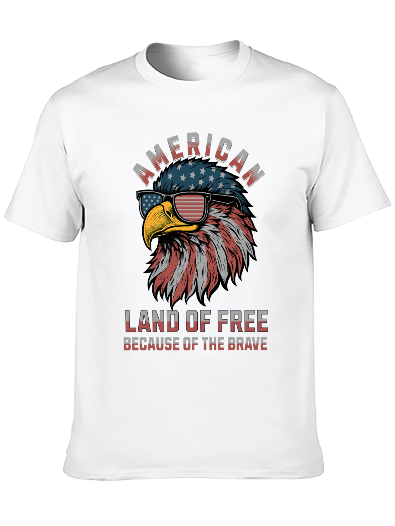 American Eagle Graphic T-Shirt - Land of the Free