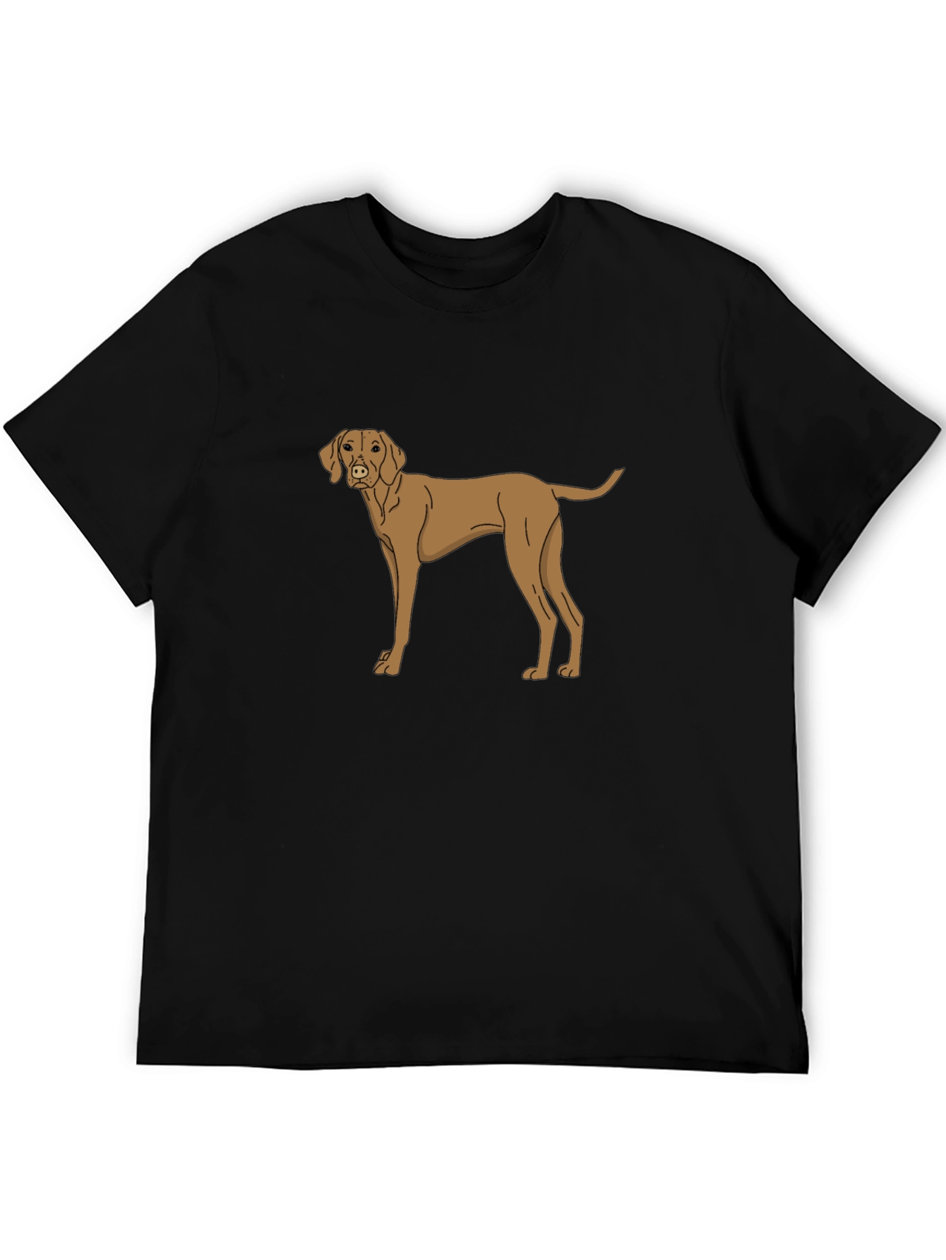 Dog Graphic Tee - Unisex Black T-Shirt