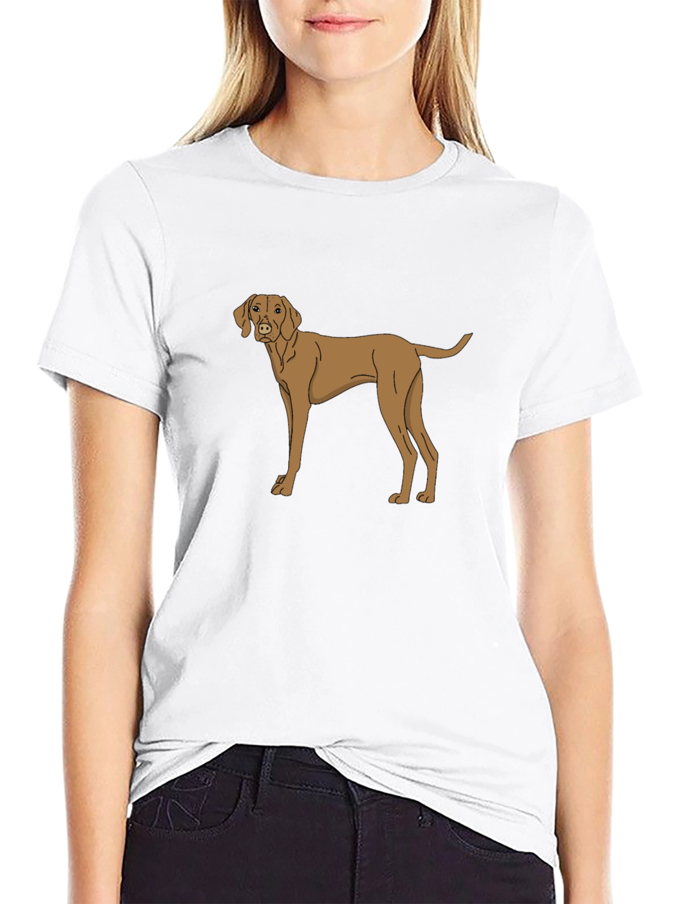 Dog Graphic Tee - Unisex Black T-Shirt