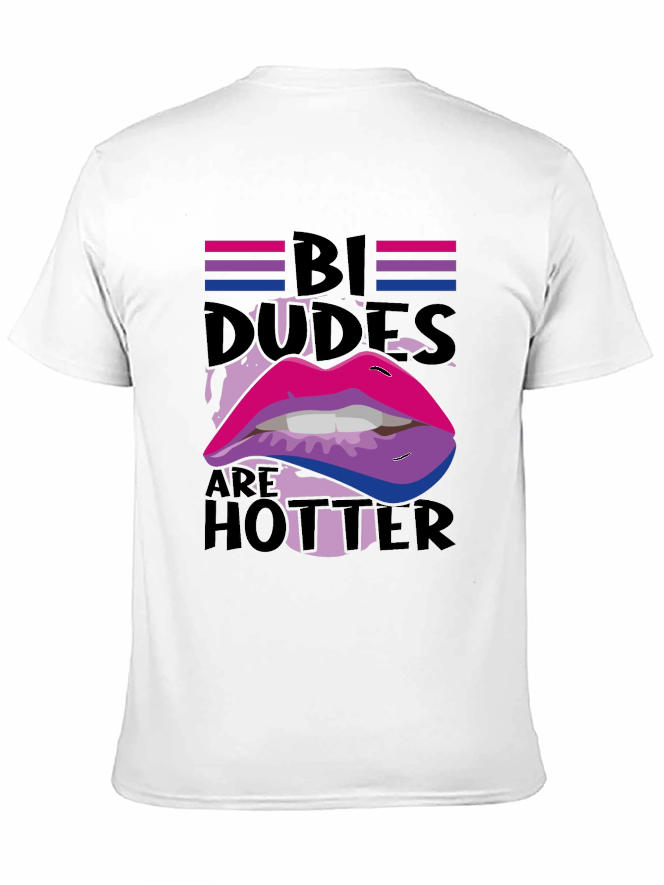 Bi Dudes Hotter Graphic Tee