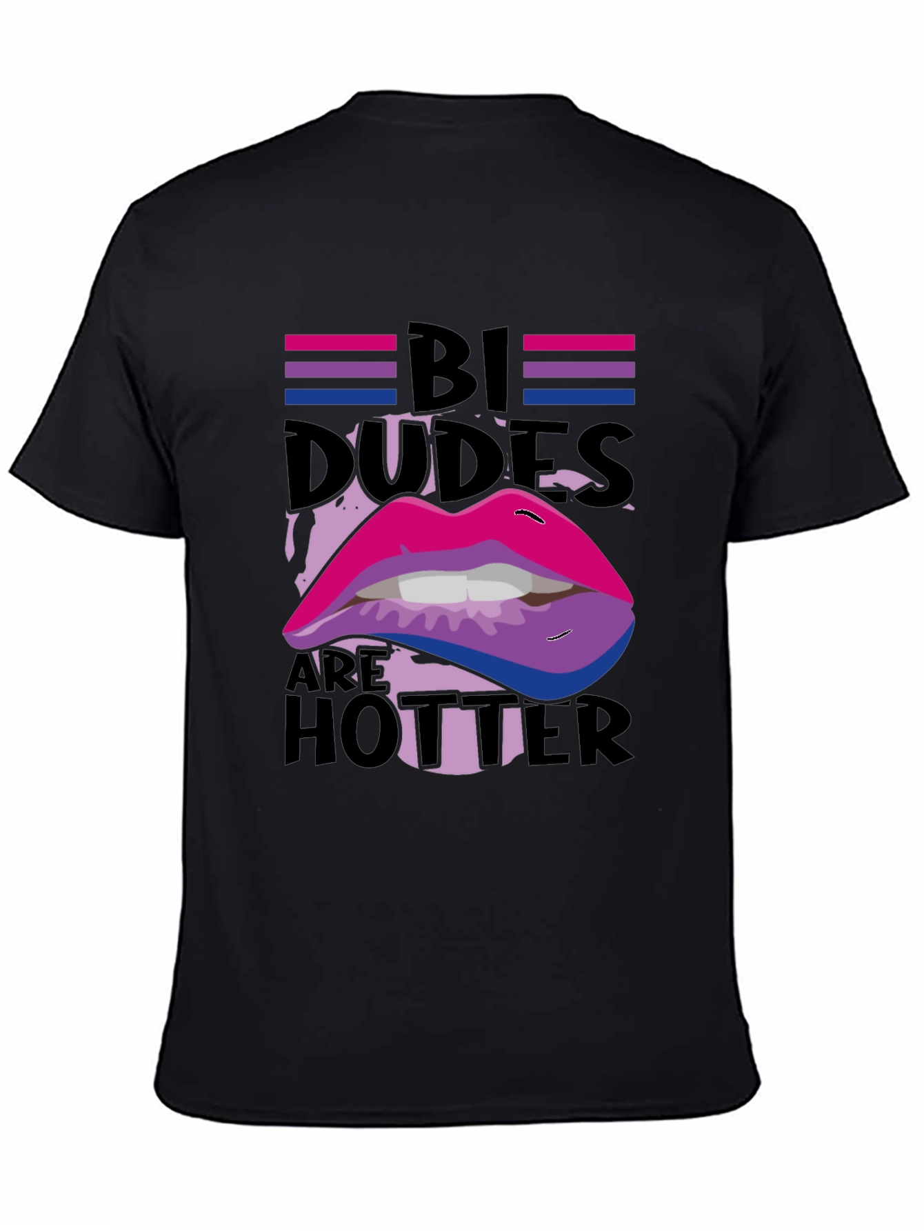 Bi Dudes Hotter Graphic Tee