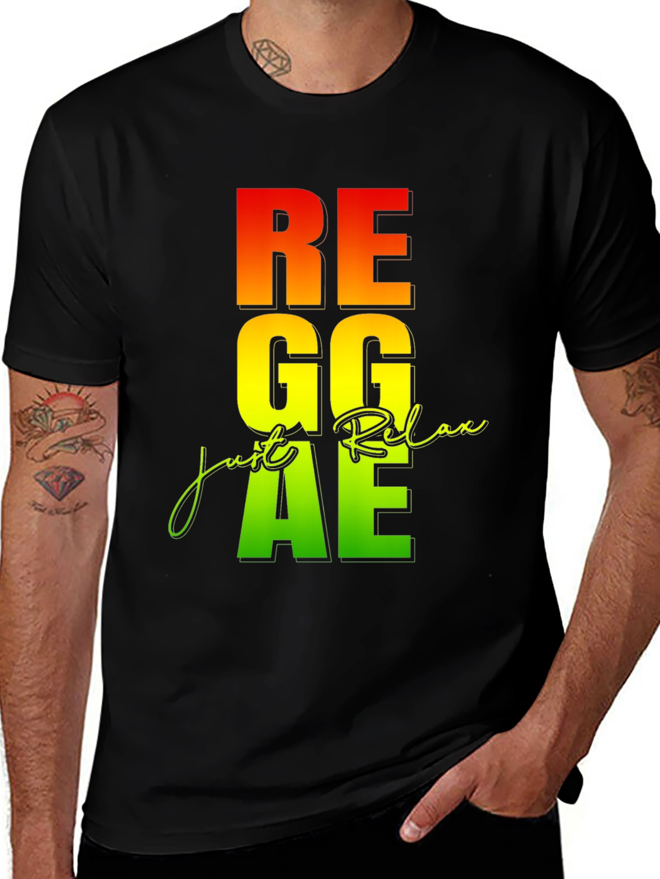 Reggae Relax Graphic T-Shirt - Casual Style