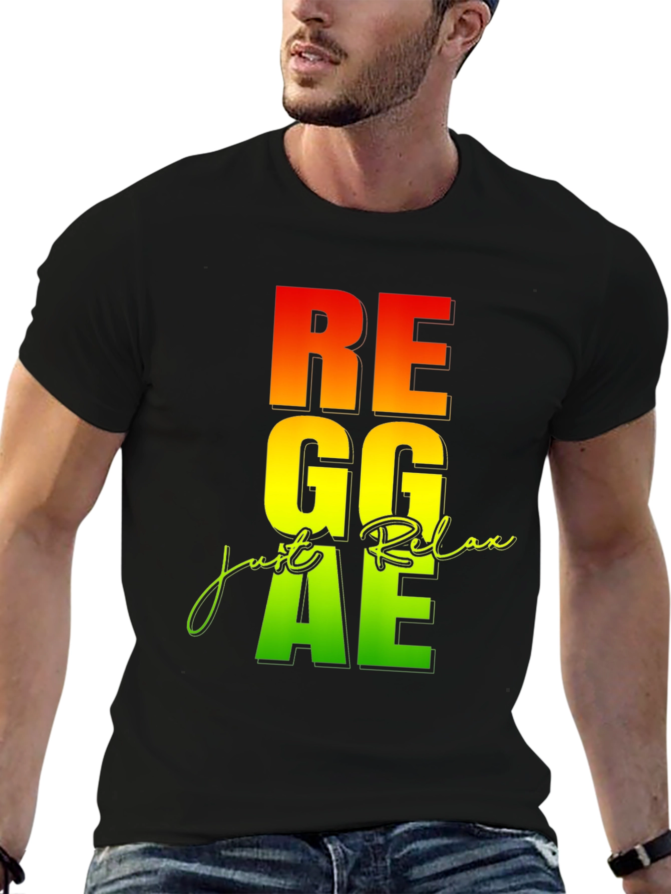 Reggae Relax Graphic T-Shirt - Casual Style