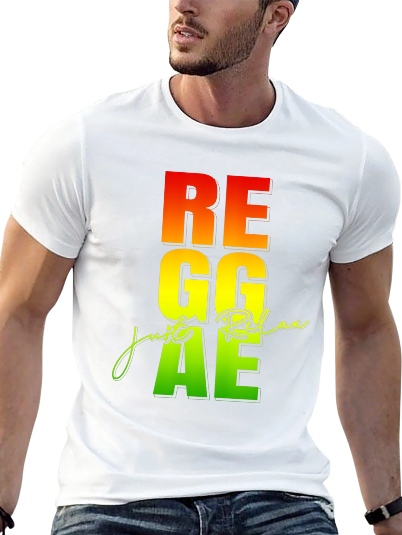 Reggae Relax Graphic T-Shirt - Casual Style