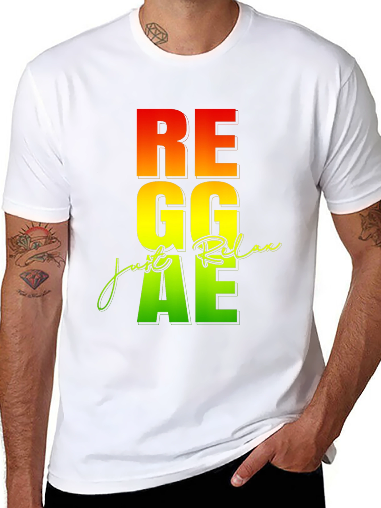 Reggae Relax Graphic T-Shirt - Casual Style