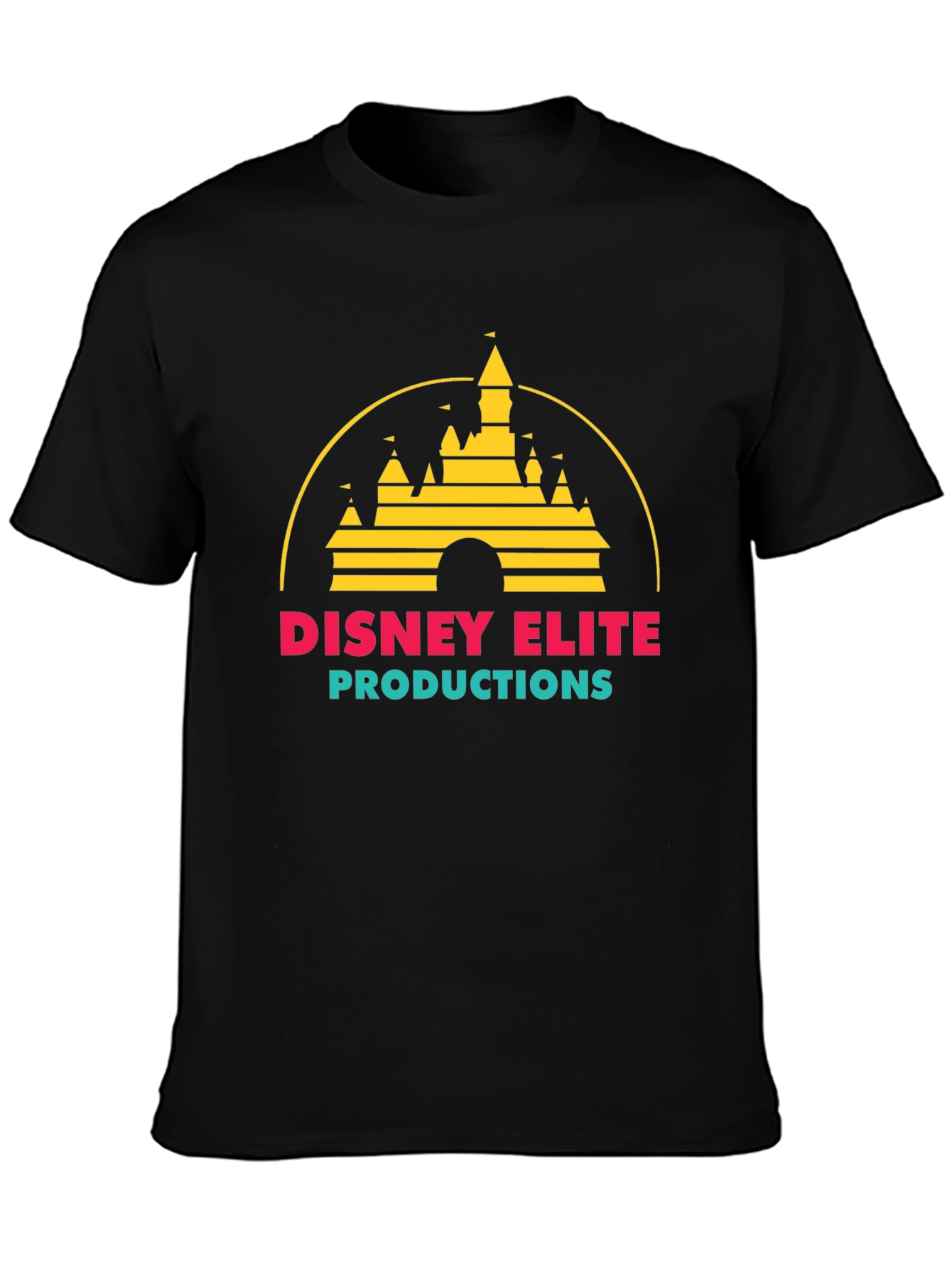 Disney Elite Productions Black T-Shirt