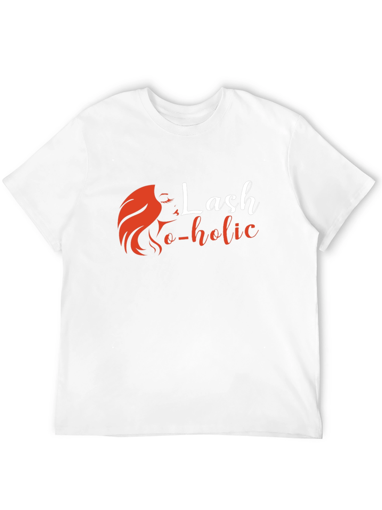 Lash-o-holic Black Graphic Tee - Unisex Fashion