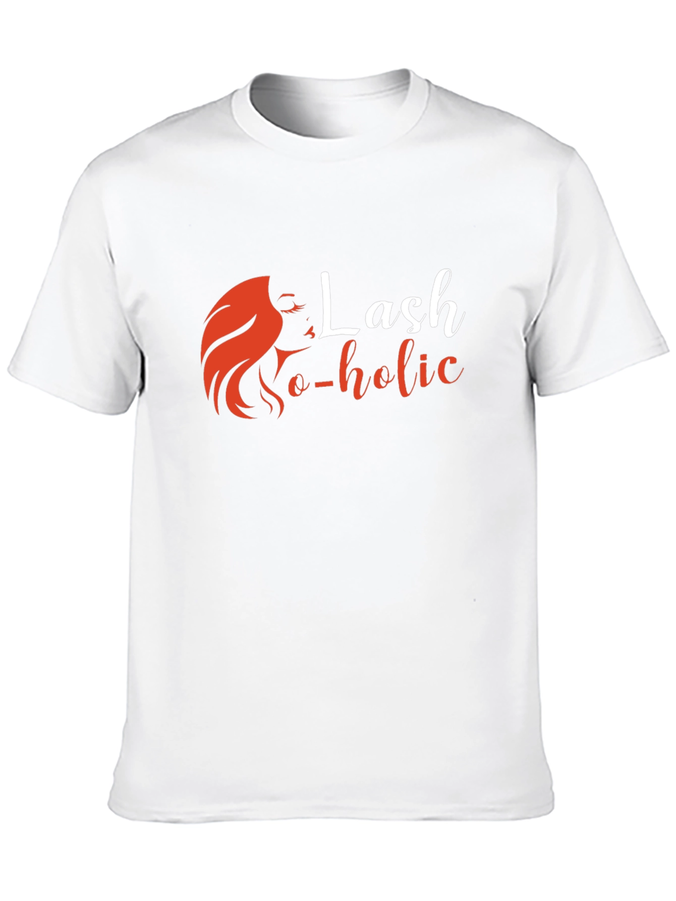 Lash-o-holic Black Graphic Tee - Unisex Fashion