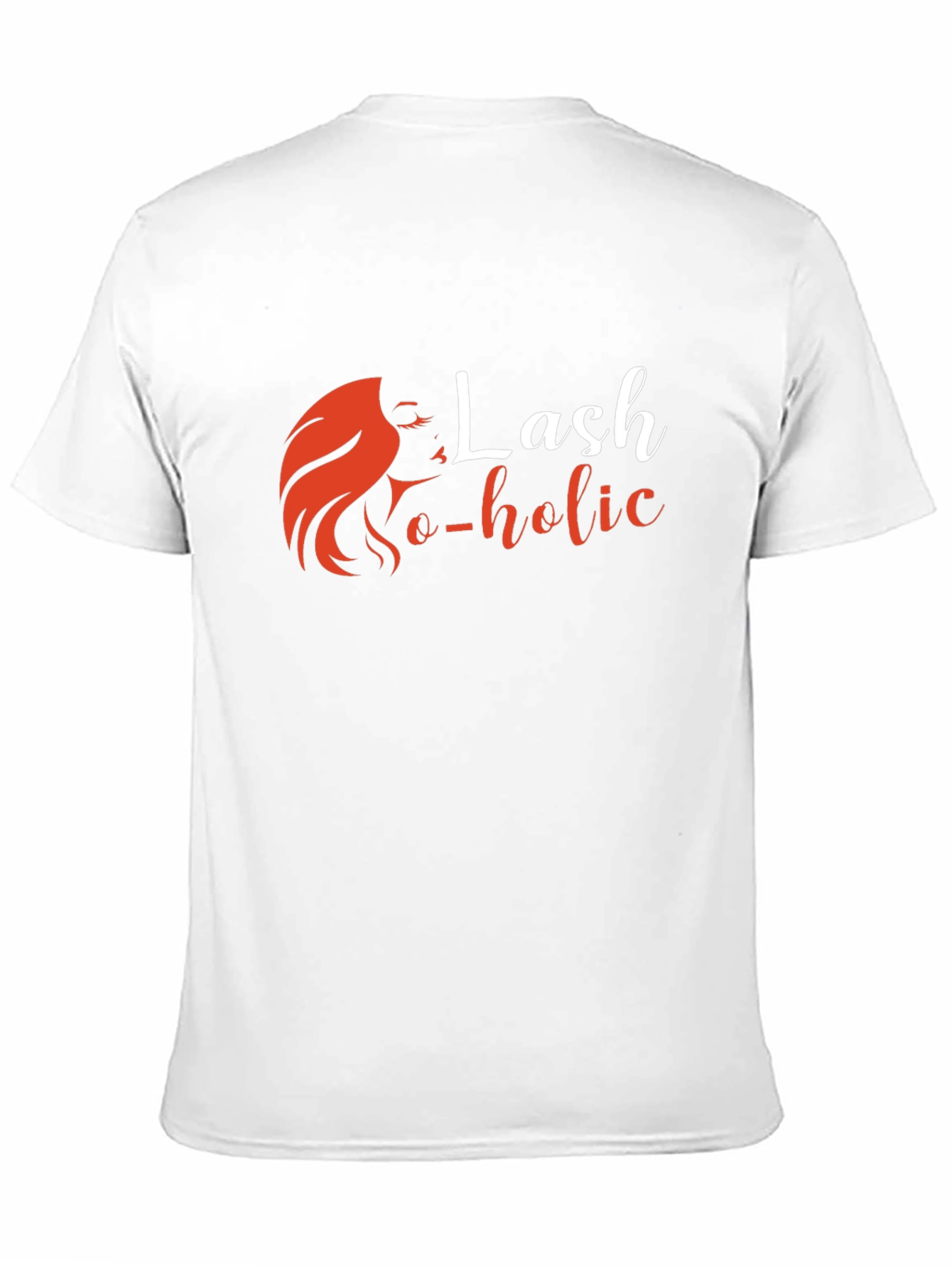 Lash-o-holic Black Graphic Tee - Unisex Fashion